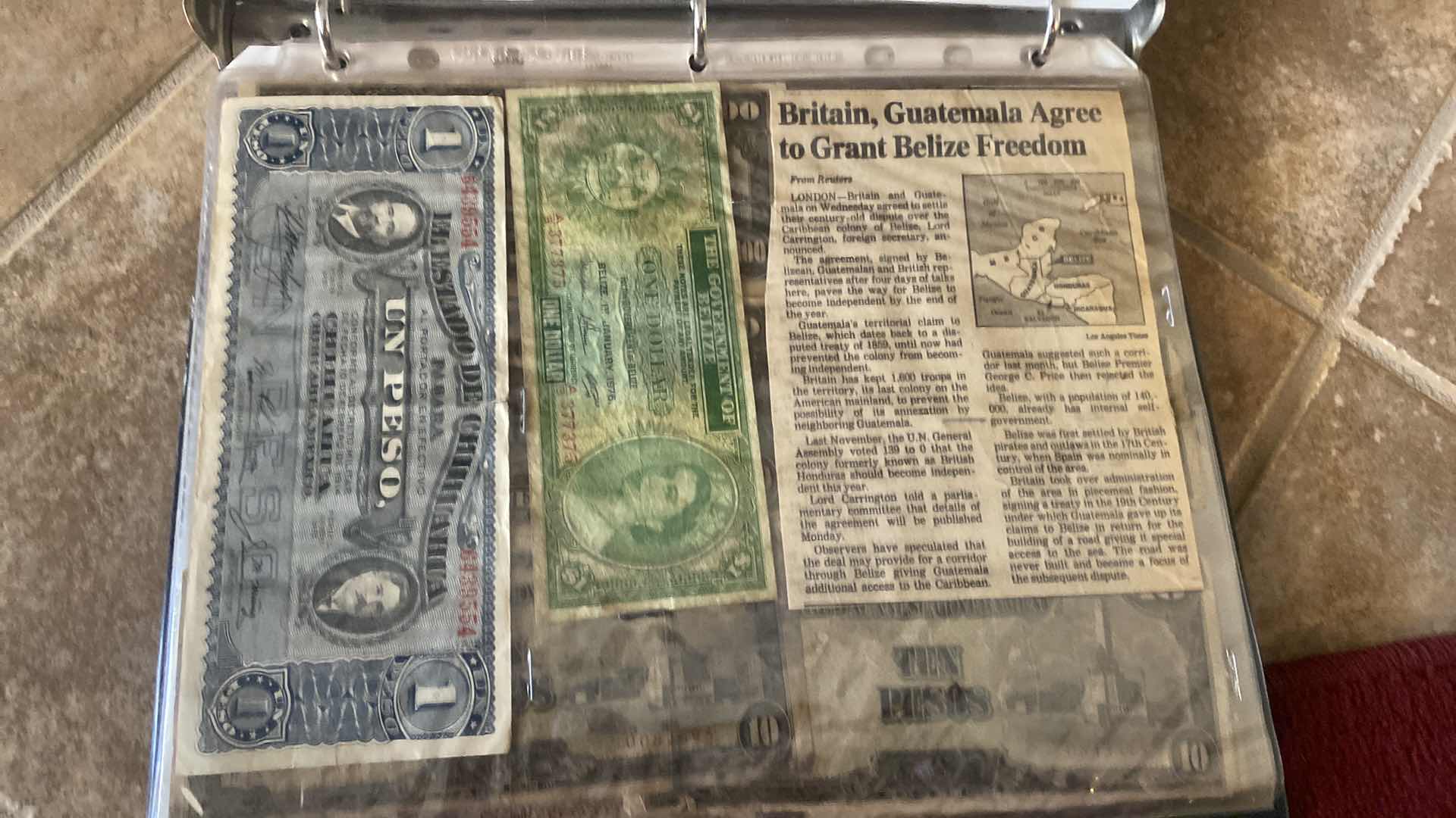 Photo 1 of FOREIGN COUNTRIES CURRENCY COLLECTION