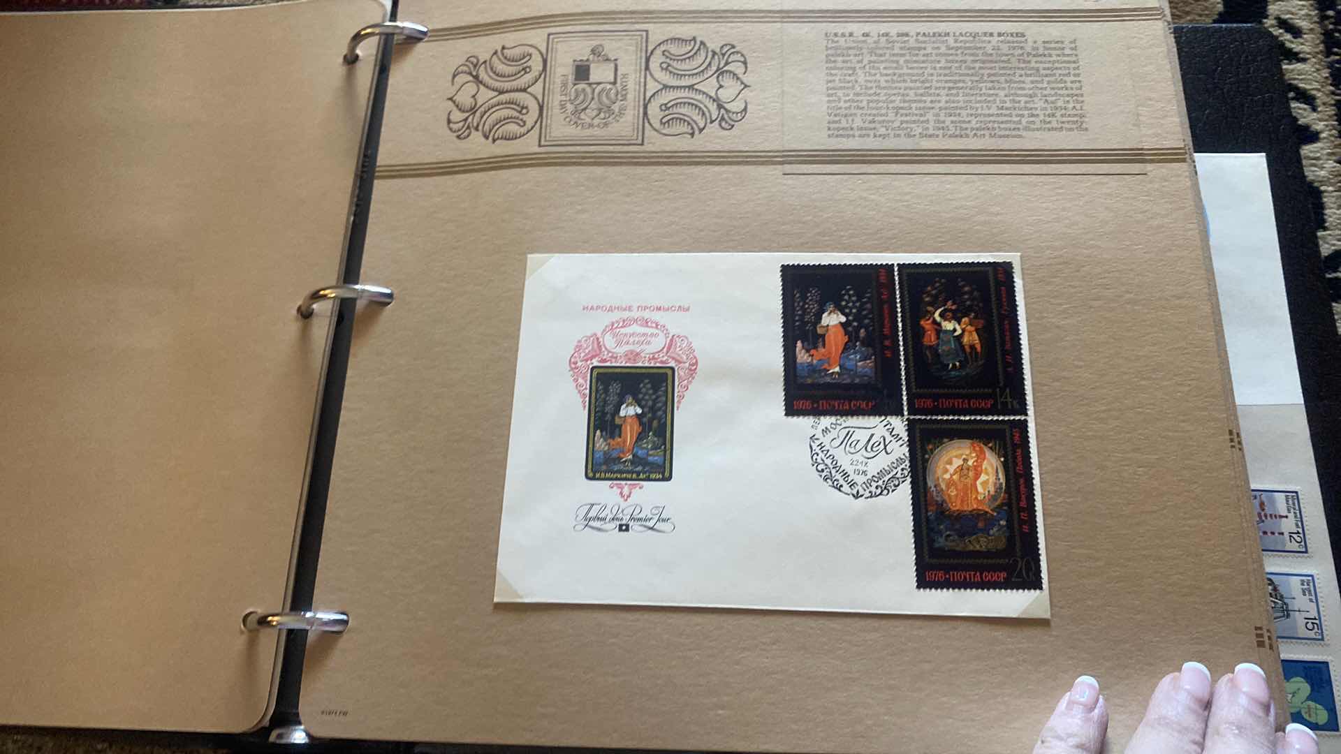 Photo 1 of FIRST DAY COVER OF THE MONTH STAMP COLLECTION