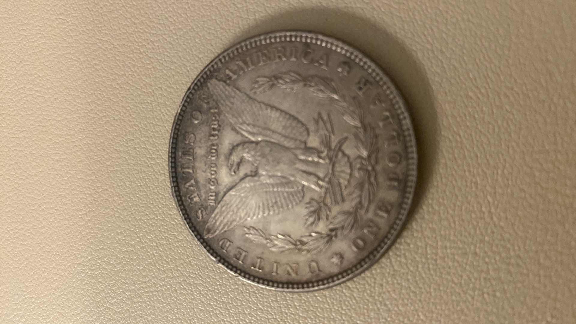 Photo 1 of ANTIQUE 1886 MORGAN SILVER DOLLAR, PHILADELPHIA MINT