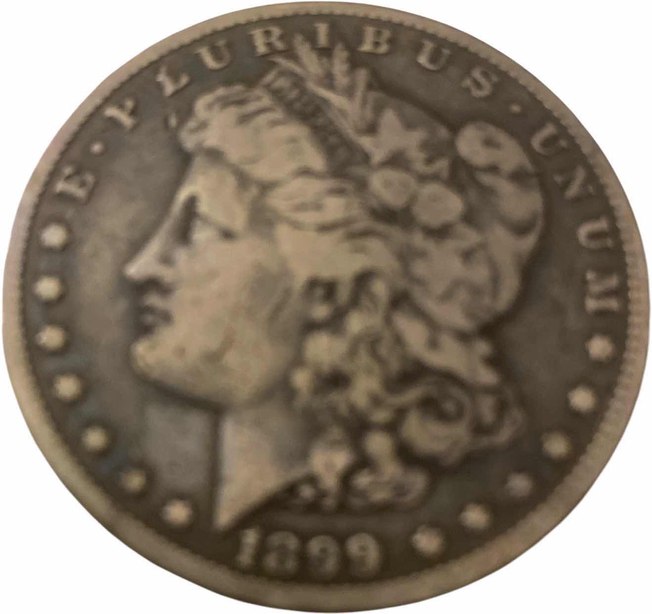Photo 1 of ANTIQUE 1899 MORGAN SILVER DOLLAR MINT O