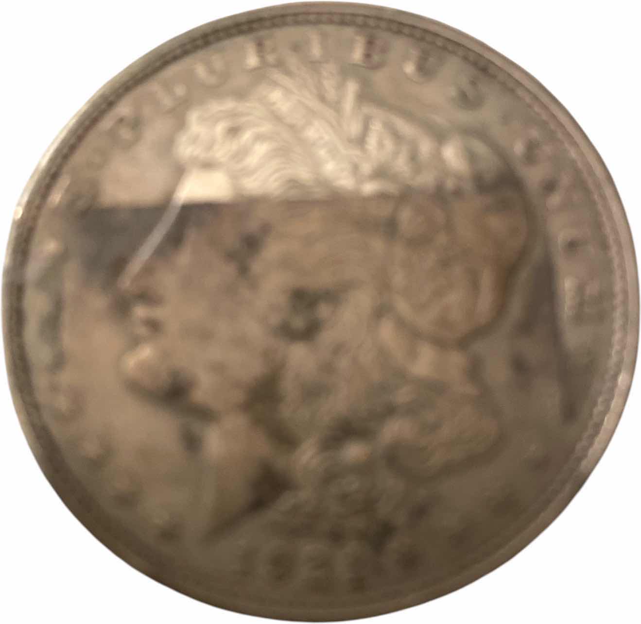 Photo 1 of ANTIQUE 1921 MORGAN SILVER DOLLAR MINT D