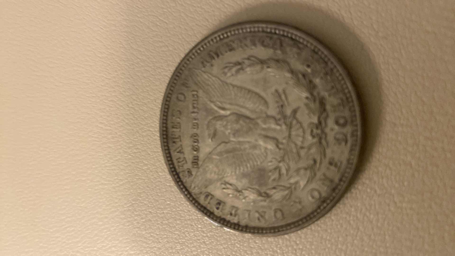 Photo 1 of ANTIQUE 1921 MORGAN SILVER DOLLAR MINT D