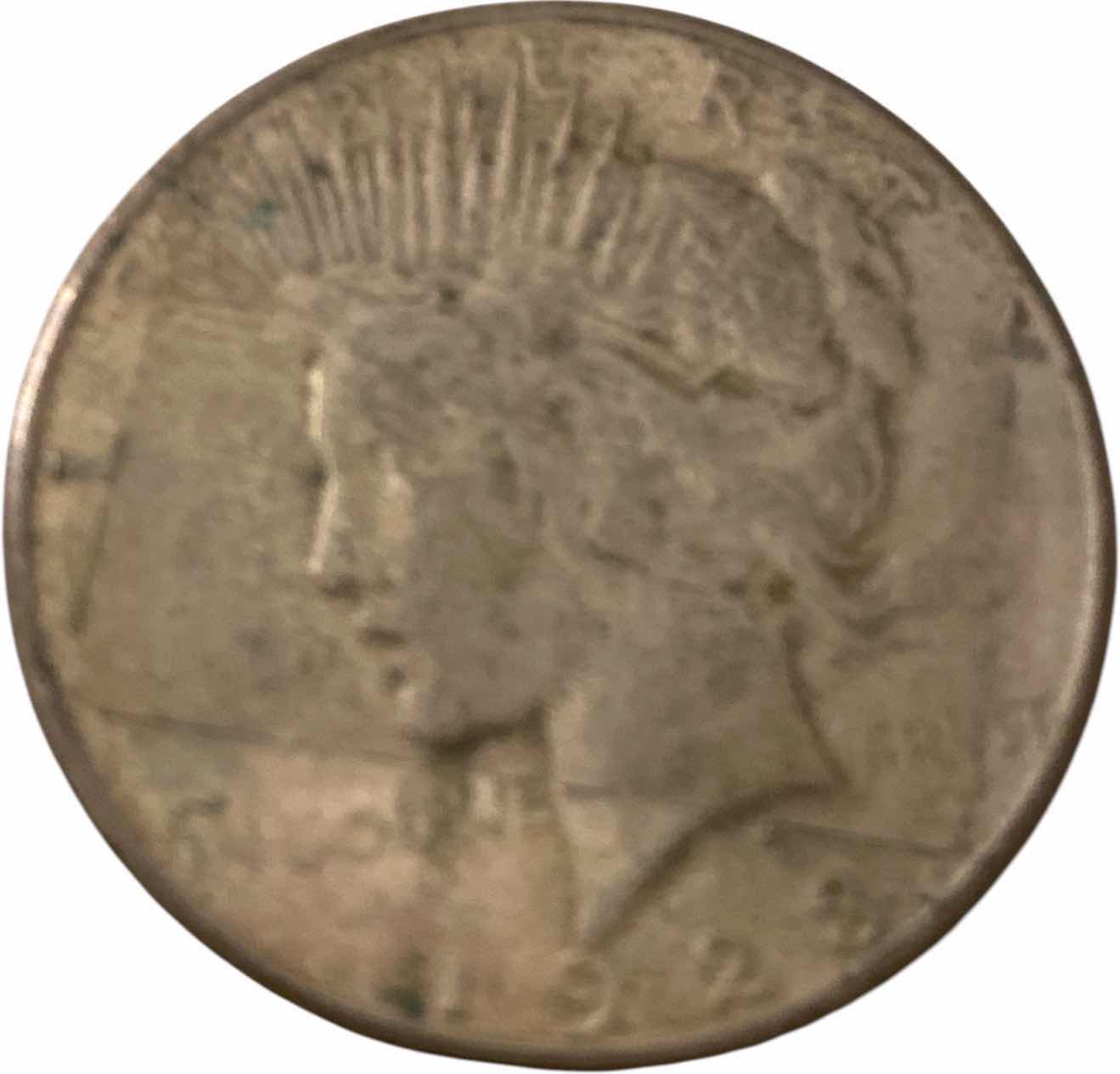 Photo 1 of VINTAGE 1922 PEACE SILVER DOLLAR MINT S