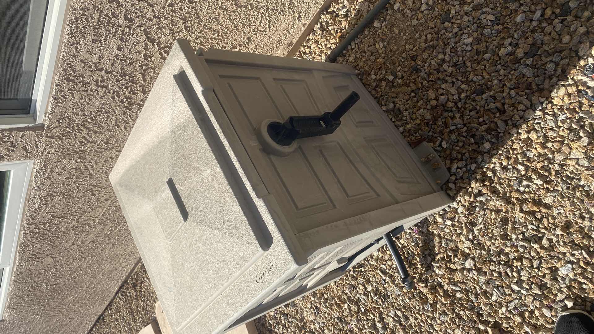 Photo 1 of SUNCAST STORAGE BOX WITH HOSE