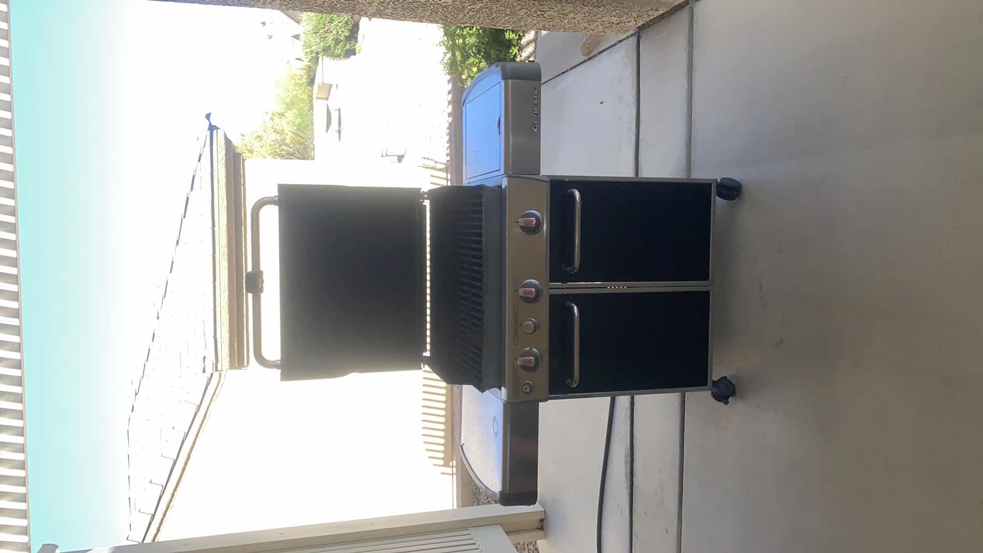 View 4 of WEBER NATURAL GAS GENESIS GRILL WITH SIDE BURNER 58” X 25 1/2” H 47”