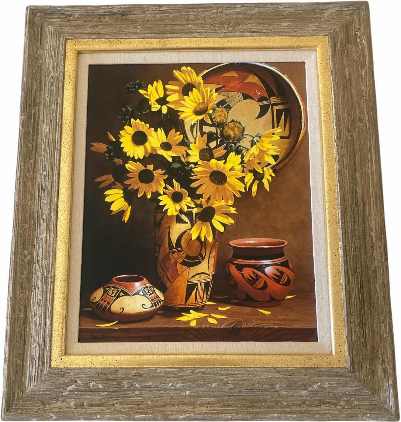 Photo 1 of FRAMED ART LIMITED EDITION GICLEE PRINT “HOPI MAGIC”  BY ROCK NEWCOMB NUMBER 15 OF 100 WITH CERTIFICATE OF AUTHENTICITY 25“ x 29“