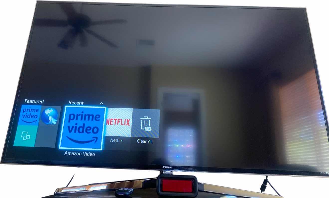 Photo 1 of 50” SAMSUNG SMART TV WITH ROKU AND REMOTES
