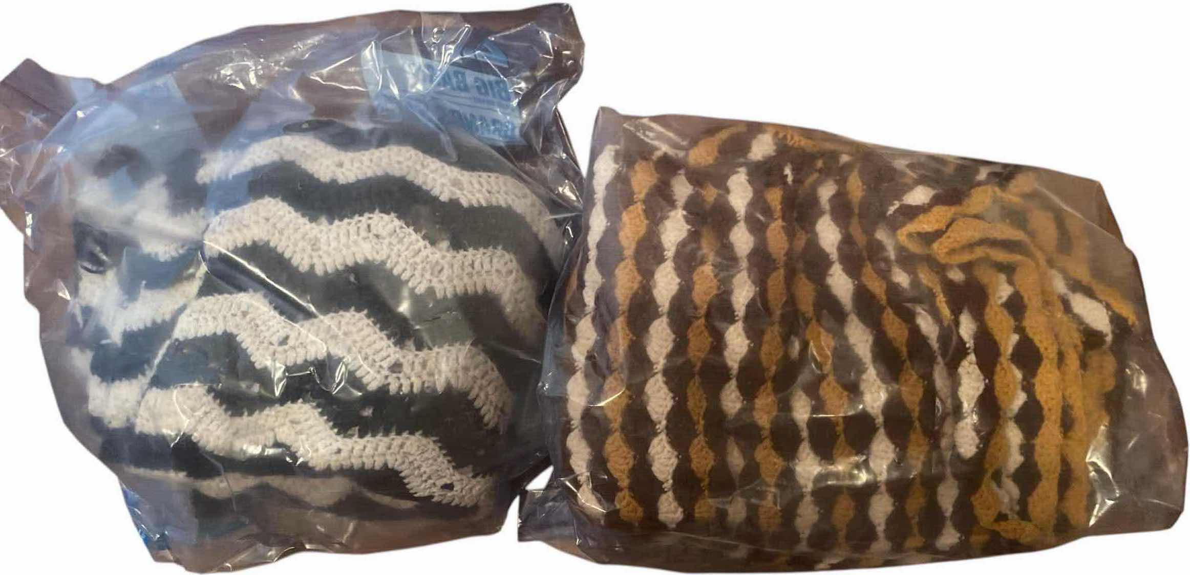 Photo 1 of 2-CROCHETED THROWS