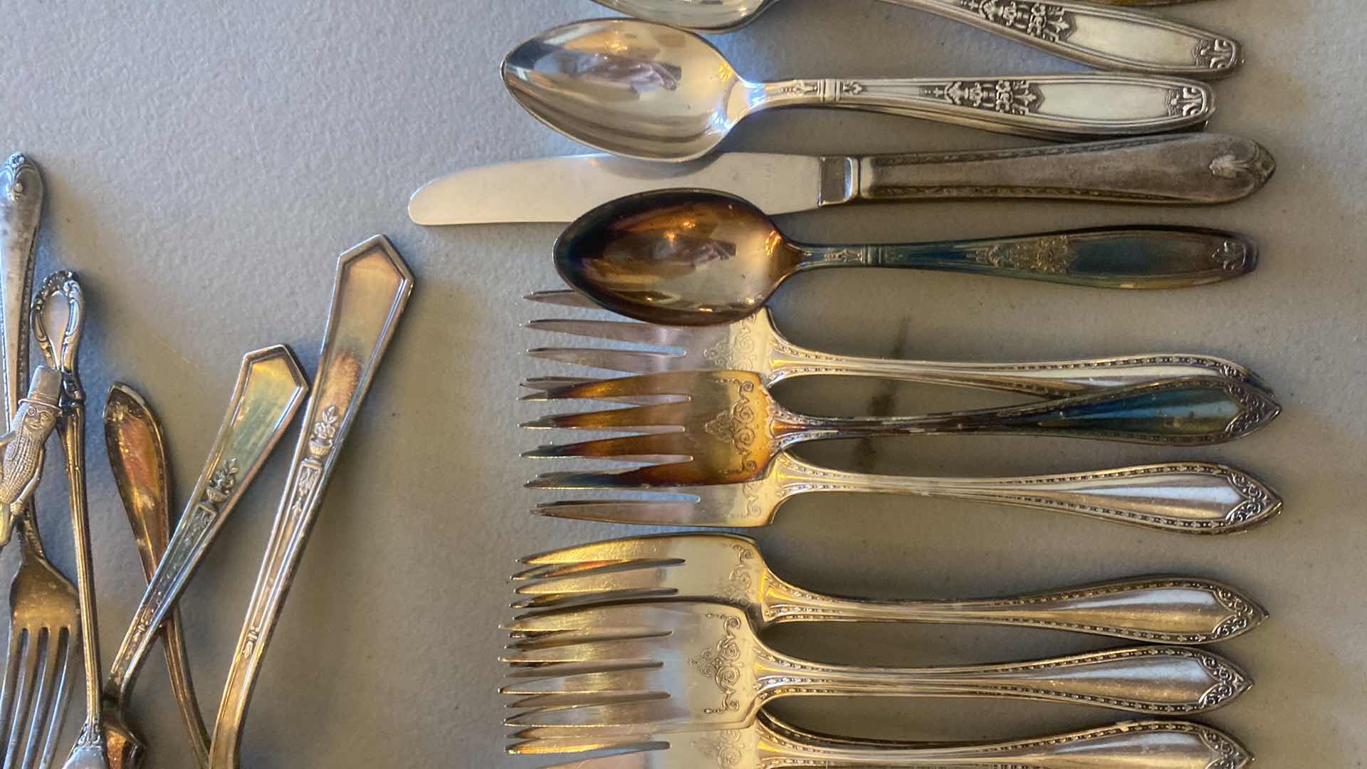Photo 1 of 46- ROGERS ONEIDA SILVER PLATE