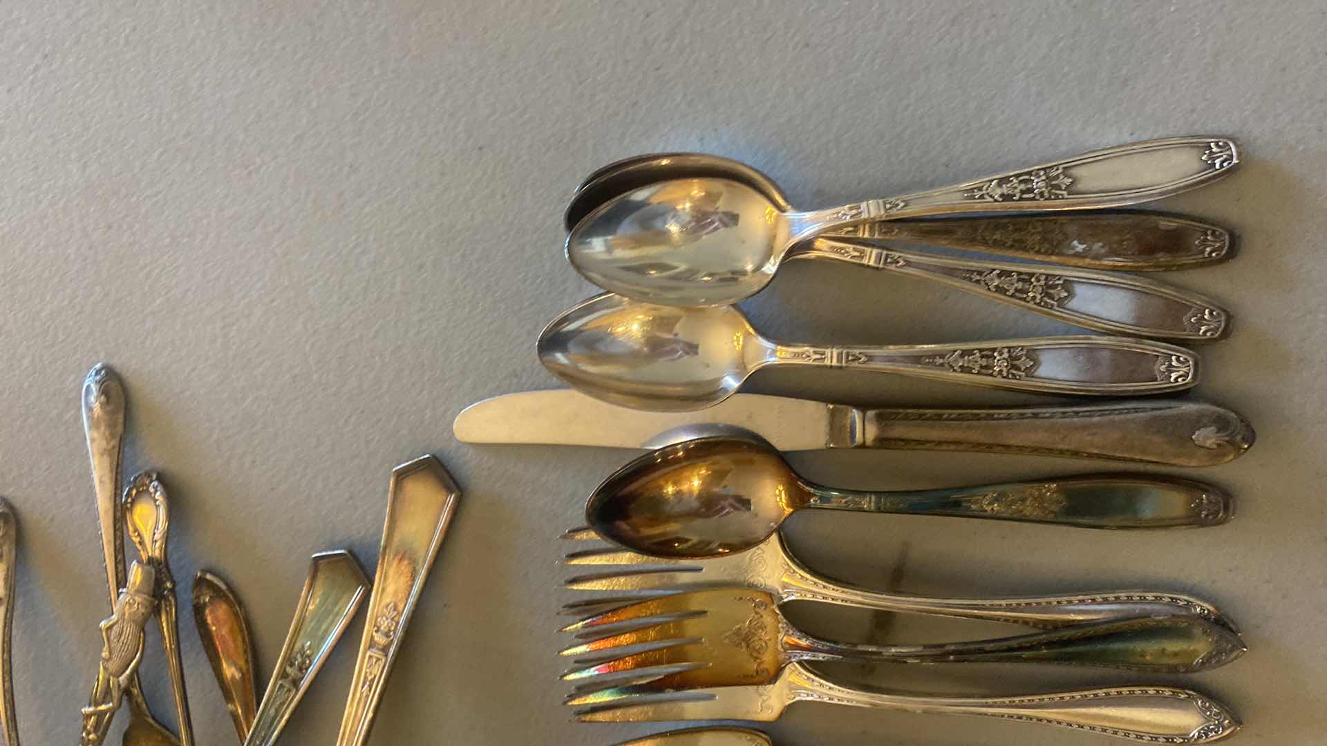 Photo 1 of 46- ROGERS ONEIDA SILVER PLATE