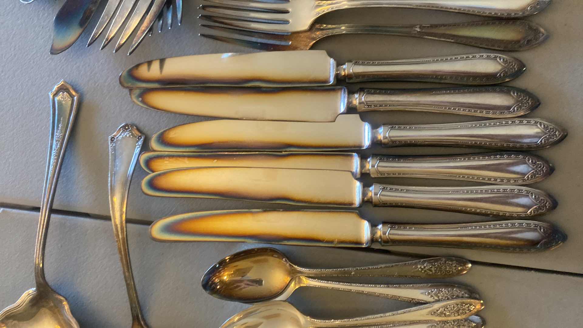 Photo 1 of 46- ROGERS ONEIDA SILVER PLATE
