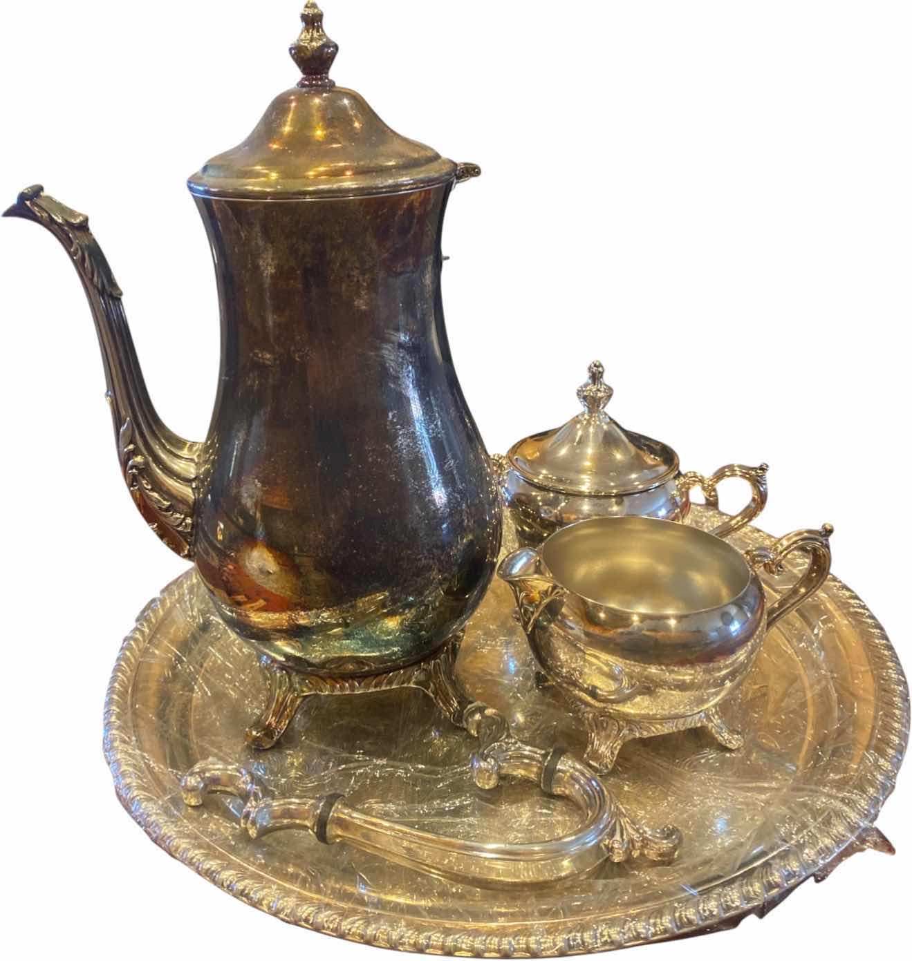 Photo 1 of SILVER PLATE COFFEE SERVICE
