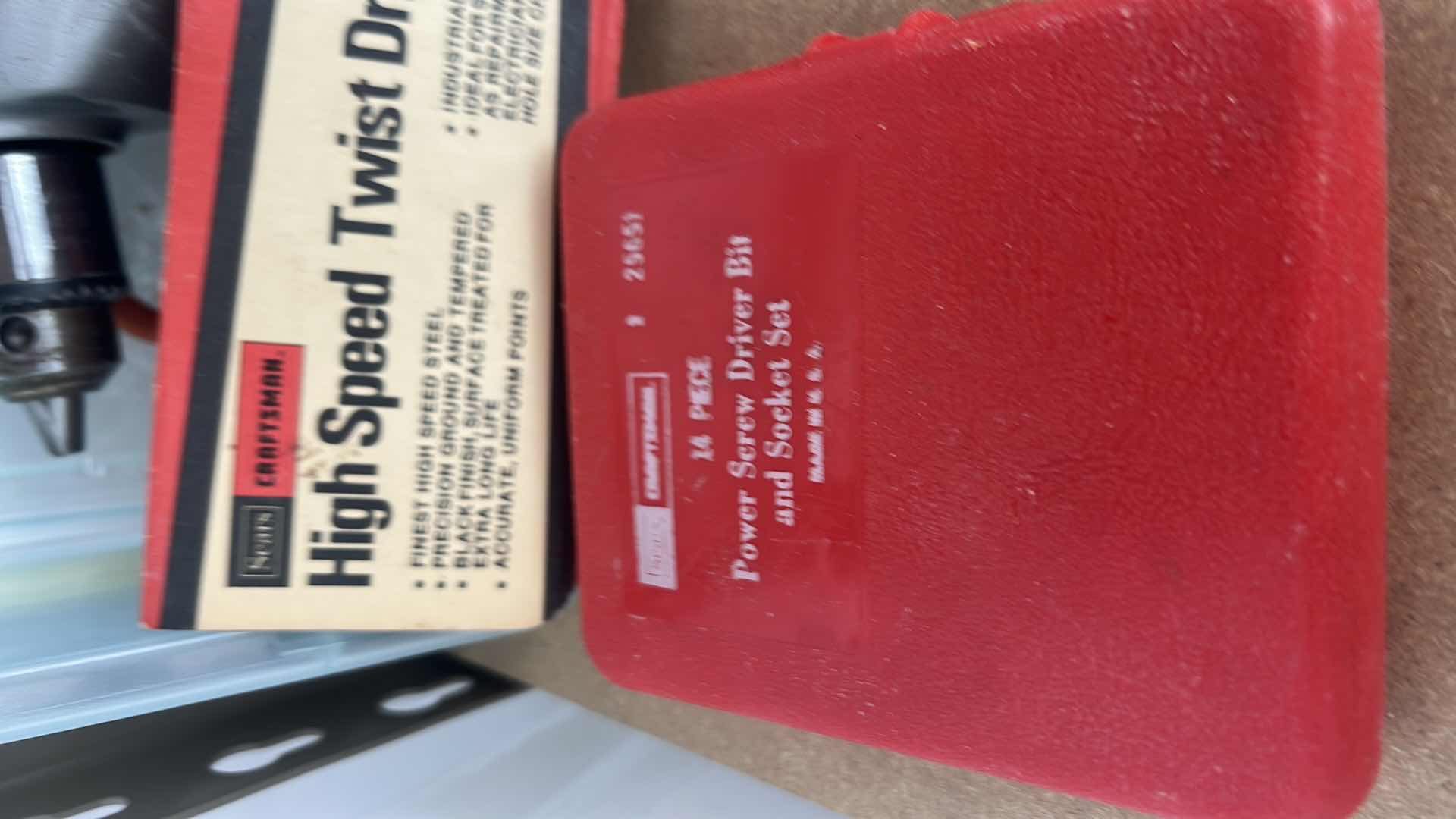 Photo 1 of BLACK & DECKER DRILL, POWER, SCREWDRIVER, SET AND MORE