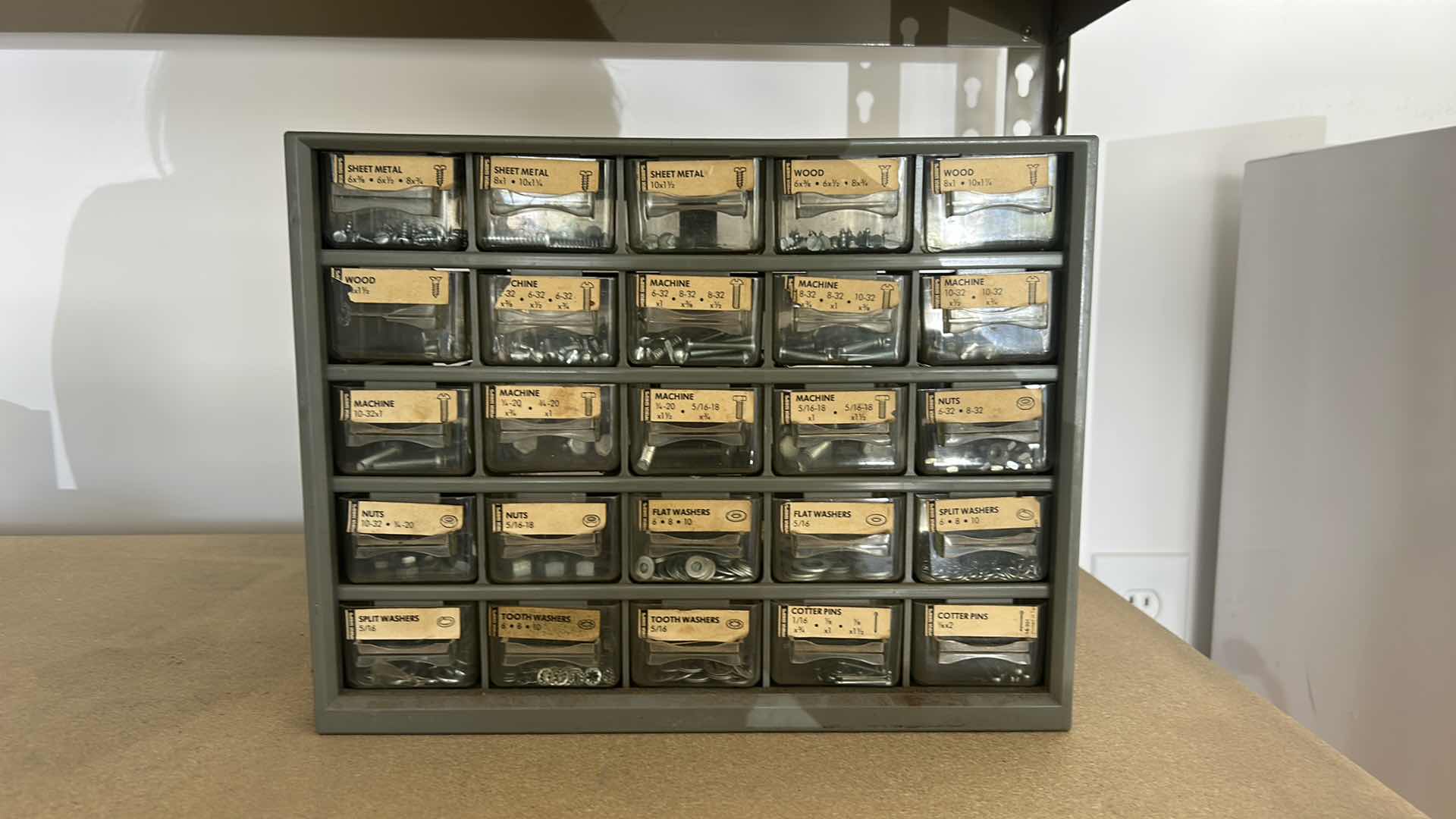 Photo 1 of CASE FULL OF NUTS AND BOLTS