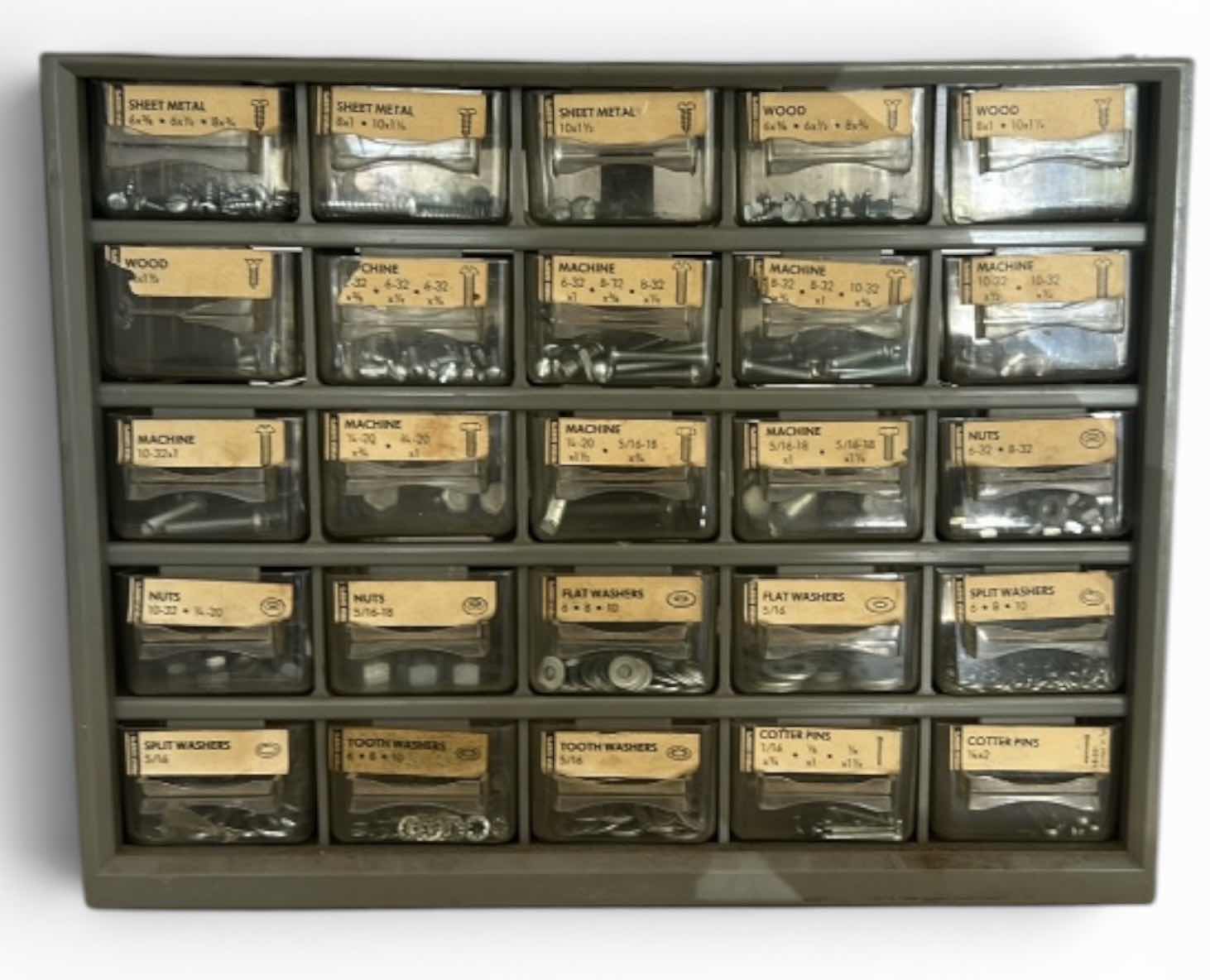 Photo 1 of CASE FULL OF NUTS AND BOLTS