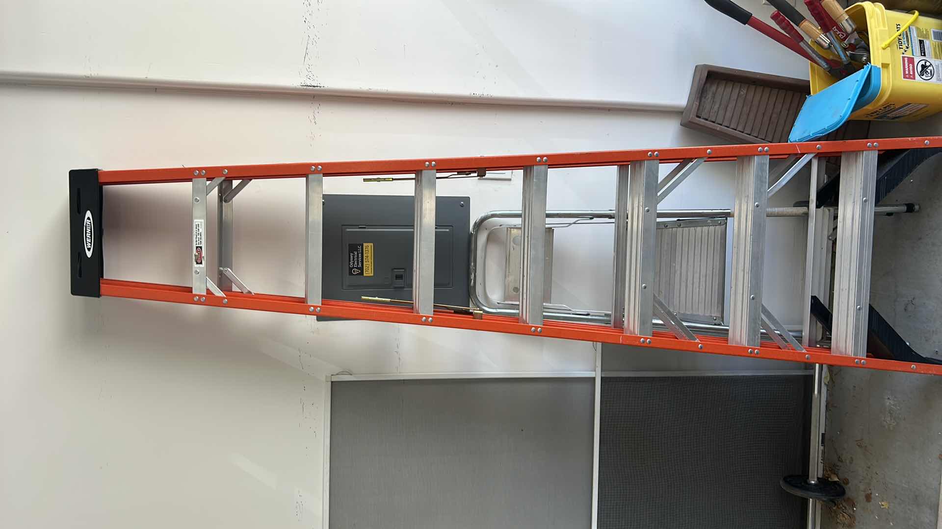 Photo 1 of WERNER 300 LB. 8’/12’ LADDER