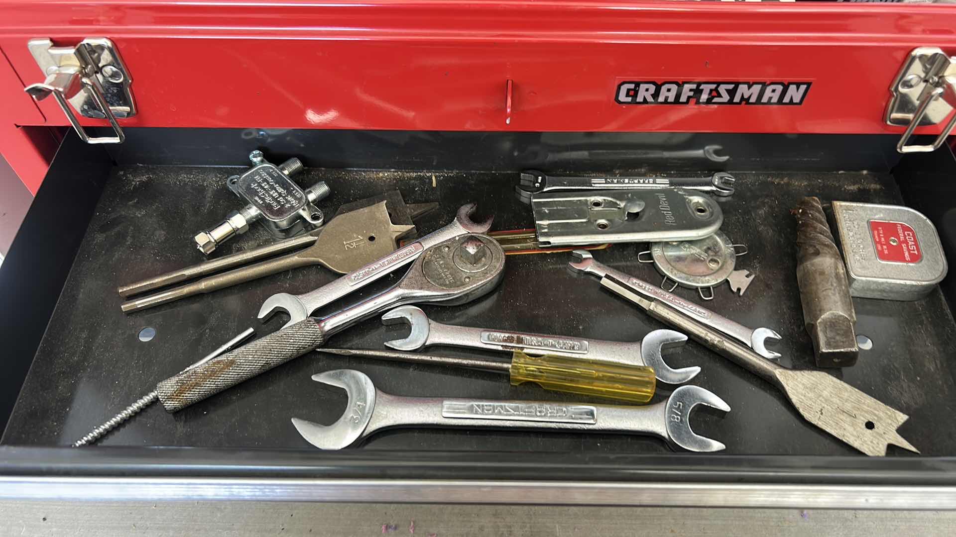 Photo 1 of CRAFTSMAN TOOLBOX WITH TOOLS