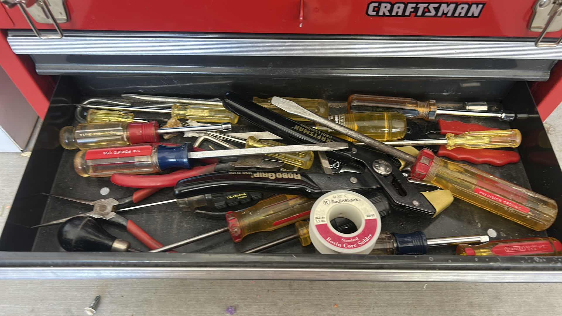 Photo 1 of CRAFTSMAN TOOLBOX WITH TOOLS