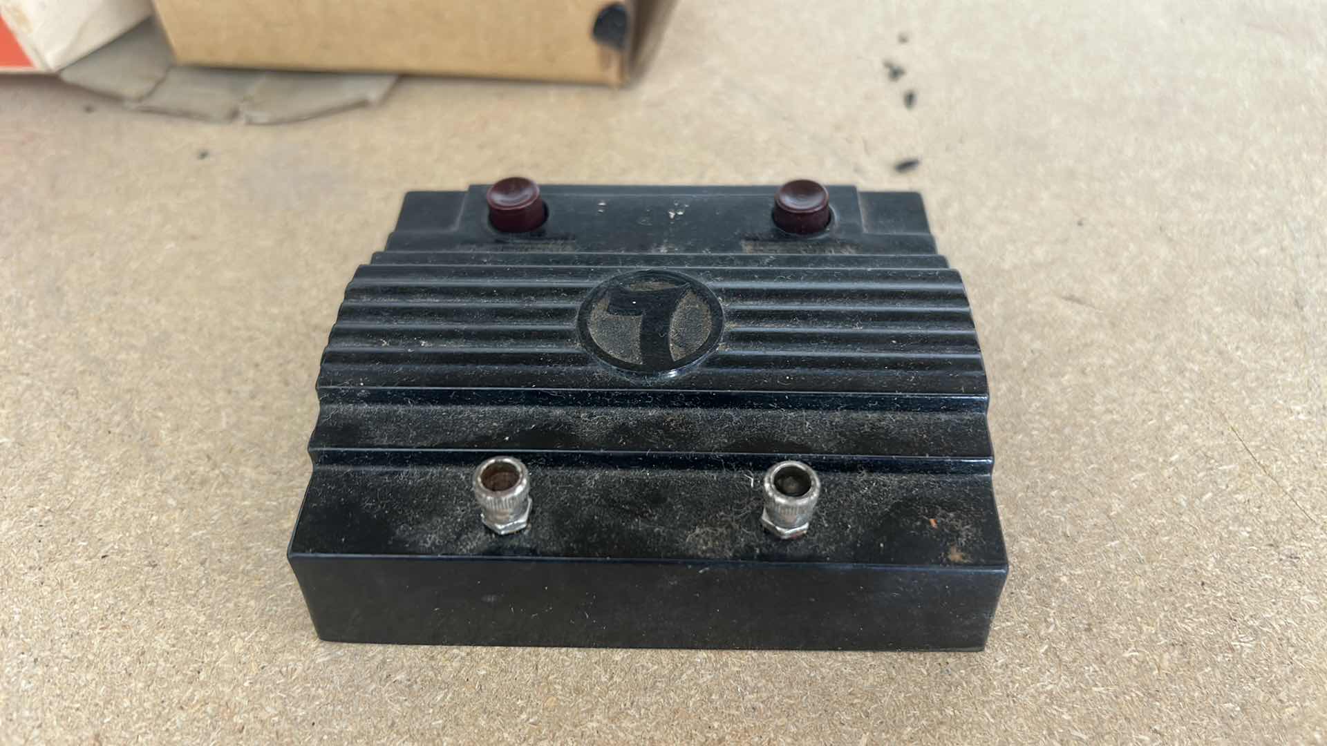 Photo 1 of LIONEL TRAIN TRACKS & MORE - 32 STRAIGHT, 22 CURVED, CONTROL SWITCHES, LAYOUT GUIDE, VINTAGE MODEL RAILROAD MAGAZINE & MANUALS WITH VINTAGE TRUNK