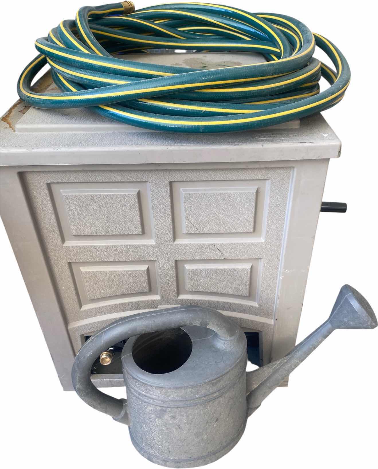 Photo 1 of HOSE, SUNCAST HOSE STORAGE & WATER PITCHER