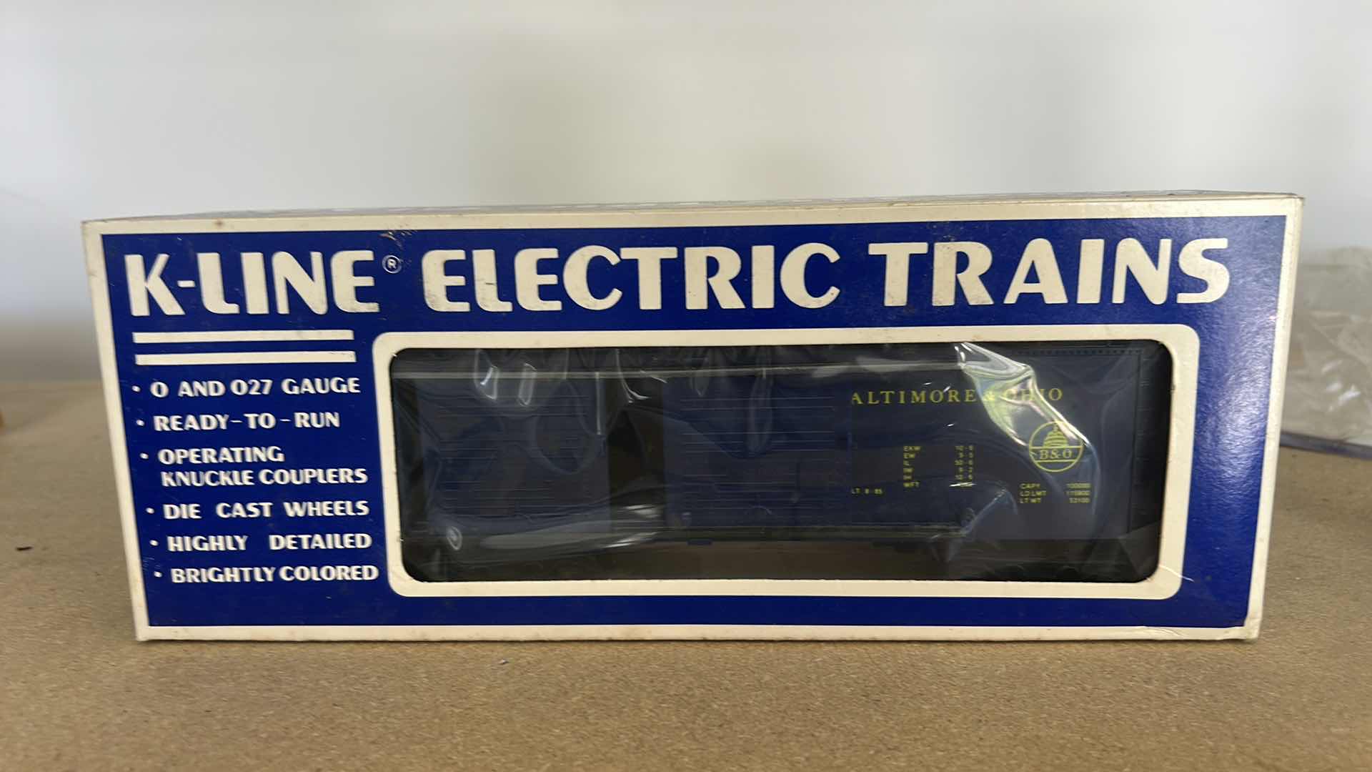 Photo 1 of K LINE ELECTRIC TRAIN - R & O AUTOMOBILE CAR