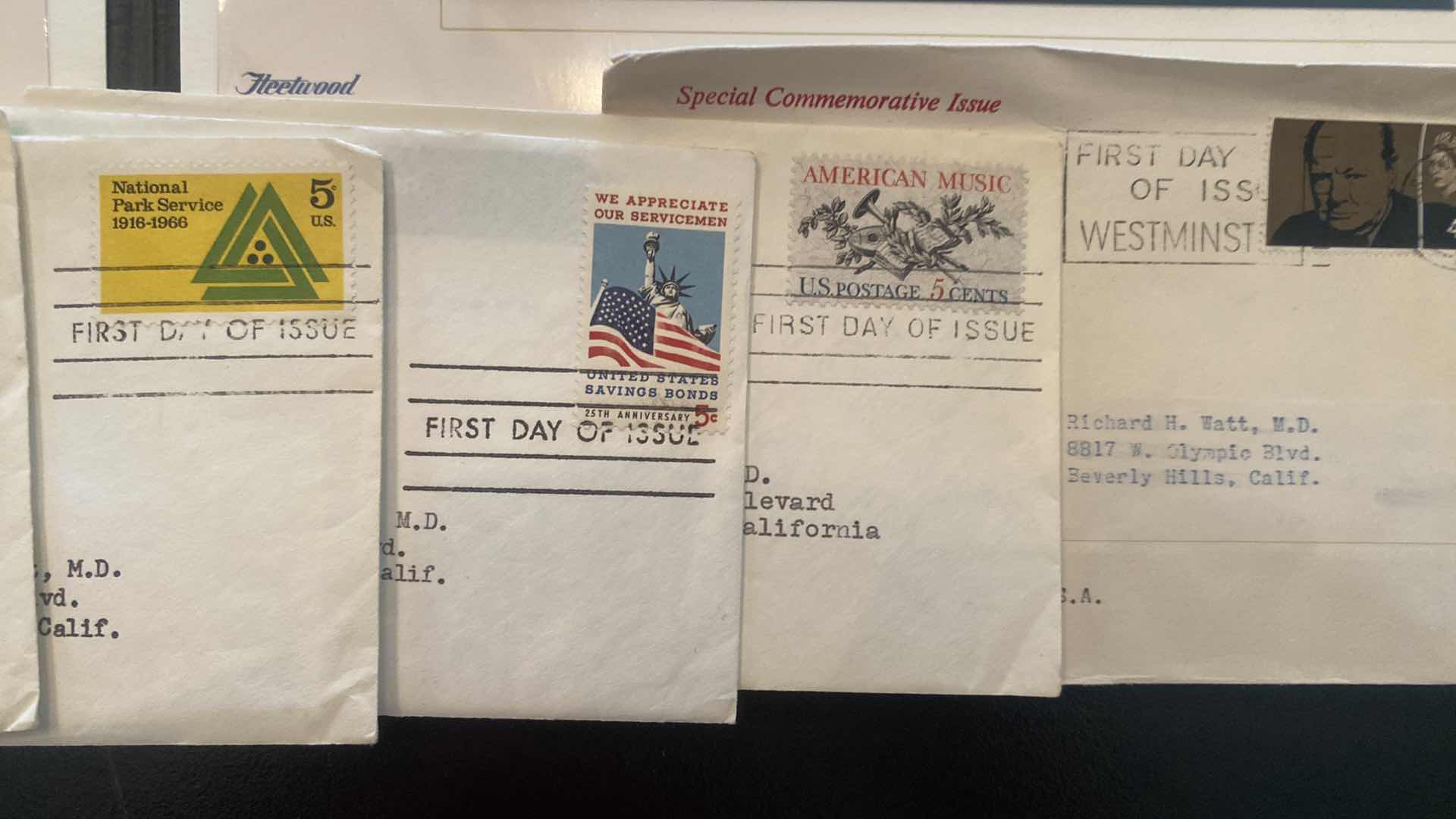 Photo 1 of FIRST DAY OF ISSUE STAMP COLLECTION & MILESTONES AND MANKIND PEOPLE QUESTS AND BICENTENNIAL OF FREEDOM JULY 4 76