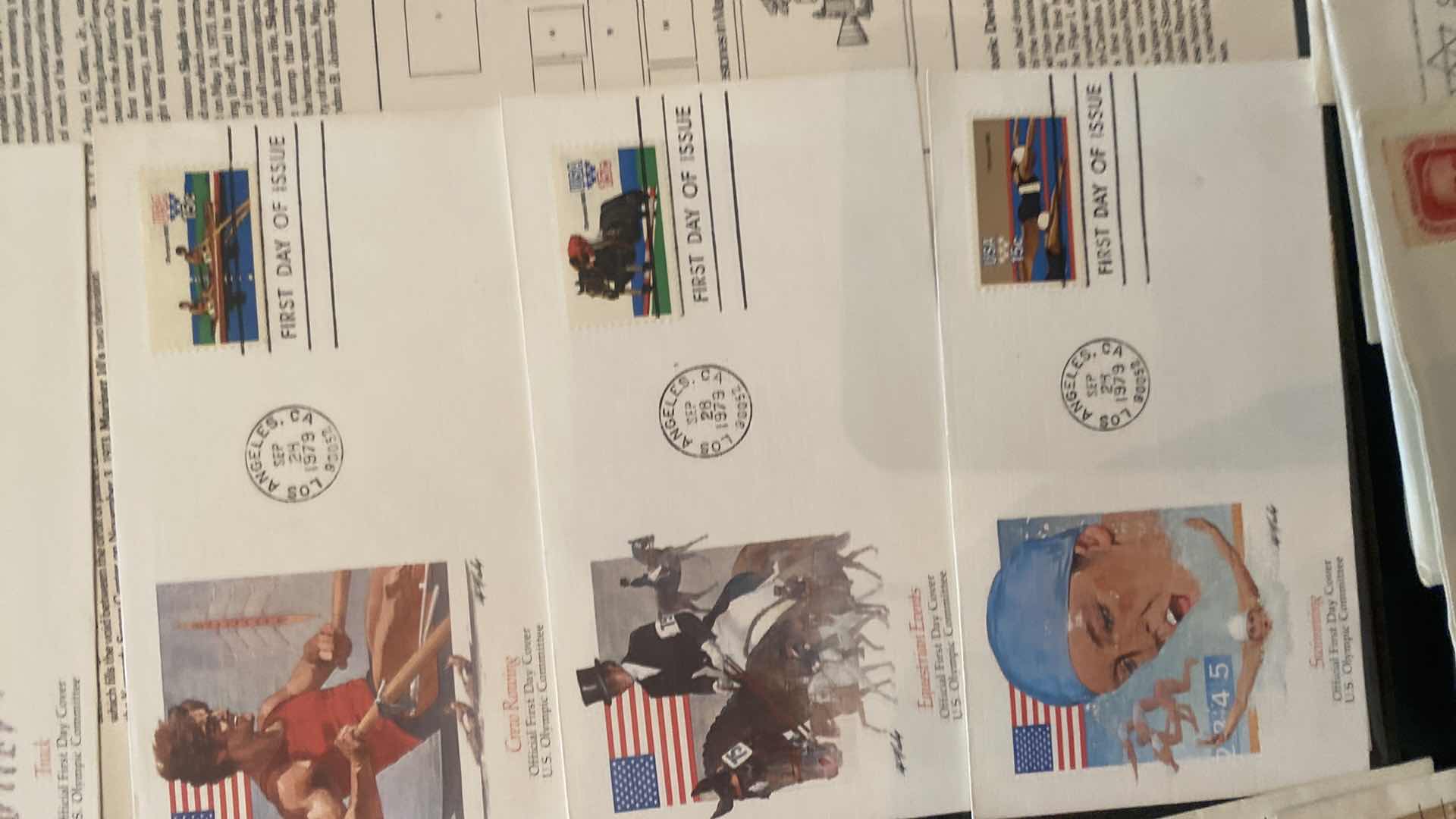 Photo 1 of FIRST DAY OF ISSUE STAMP COLLECTION & MILESTONES AND MANKIND PEOPLE QUESTS AND BICENTENNIAL OF FREEDOM JULY 4 76