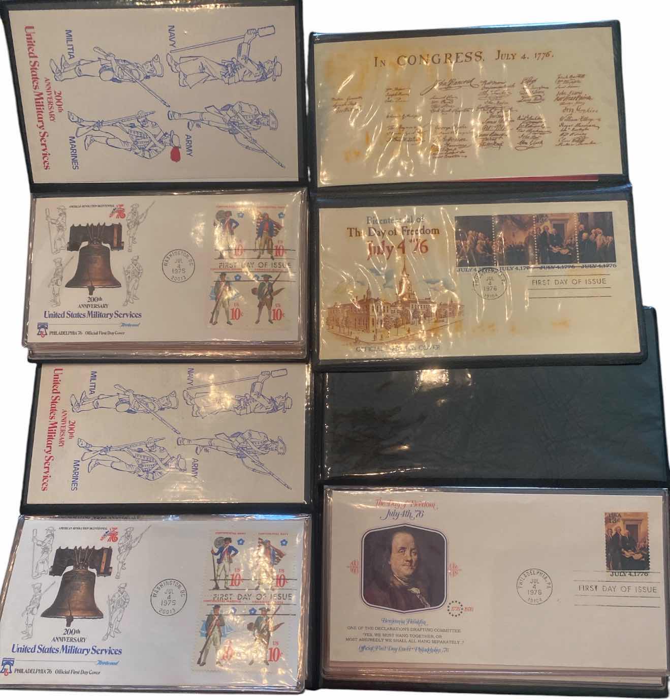 Photo 1 of 4-200th ANNIVERSARY & DAY OF FREEDOM STAMP COLLECTIONS