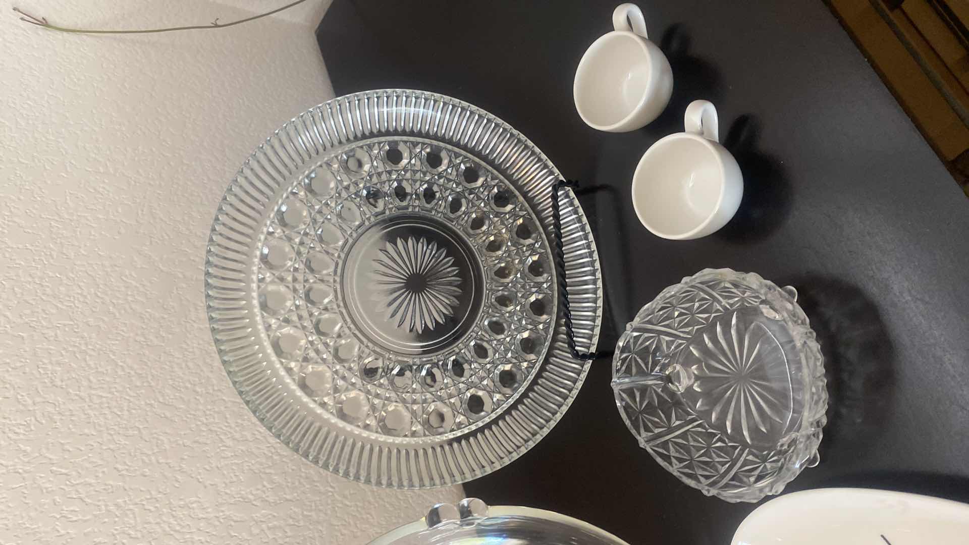 Photo 1 of GLASS PLATTERS CANDY DISHES AND MORE