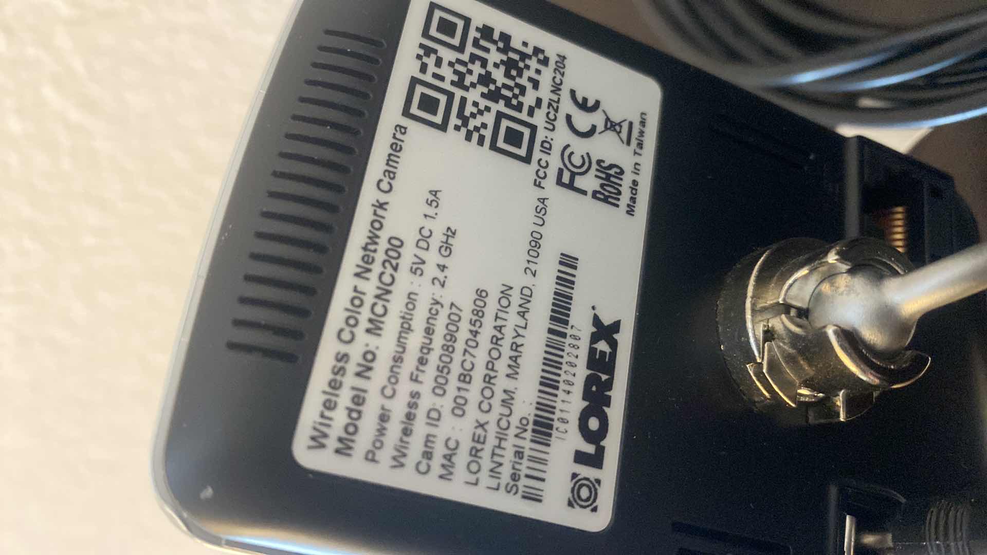Photo 1 of PAIR OF LORAX WIRELESS HD NETWORK CAMERA MODEL MCNC 200 & 2  TIMERS