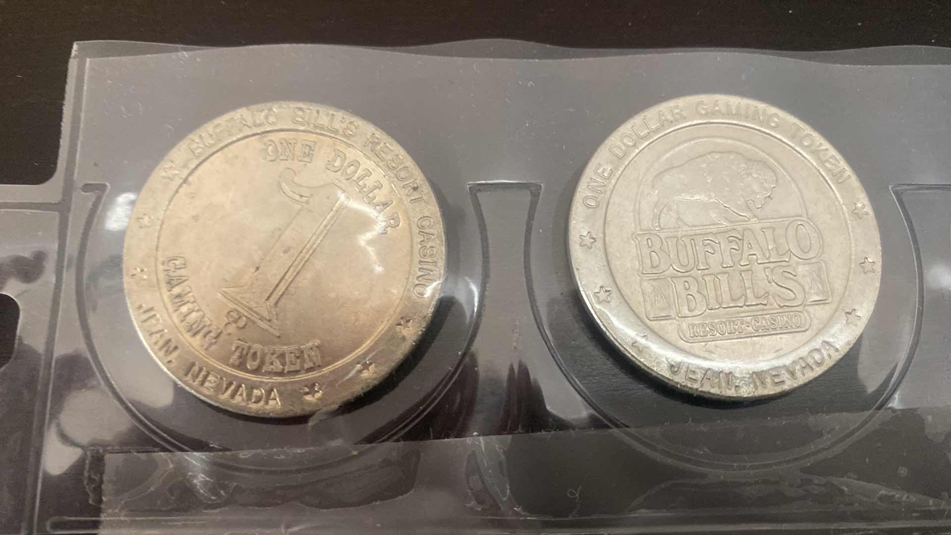 Photo 1 of CASINO TOKENS & GAMING CHIPS (12)