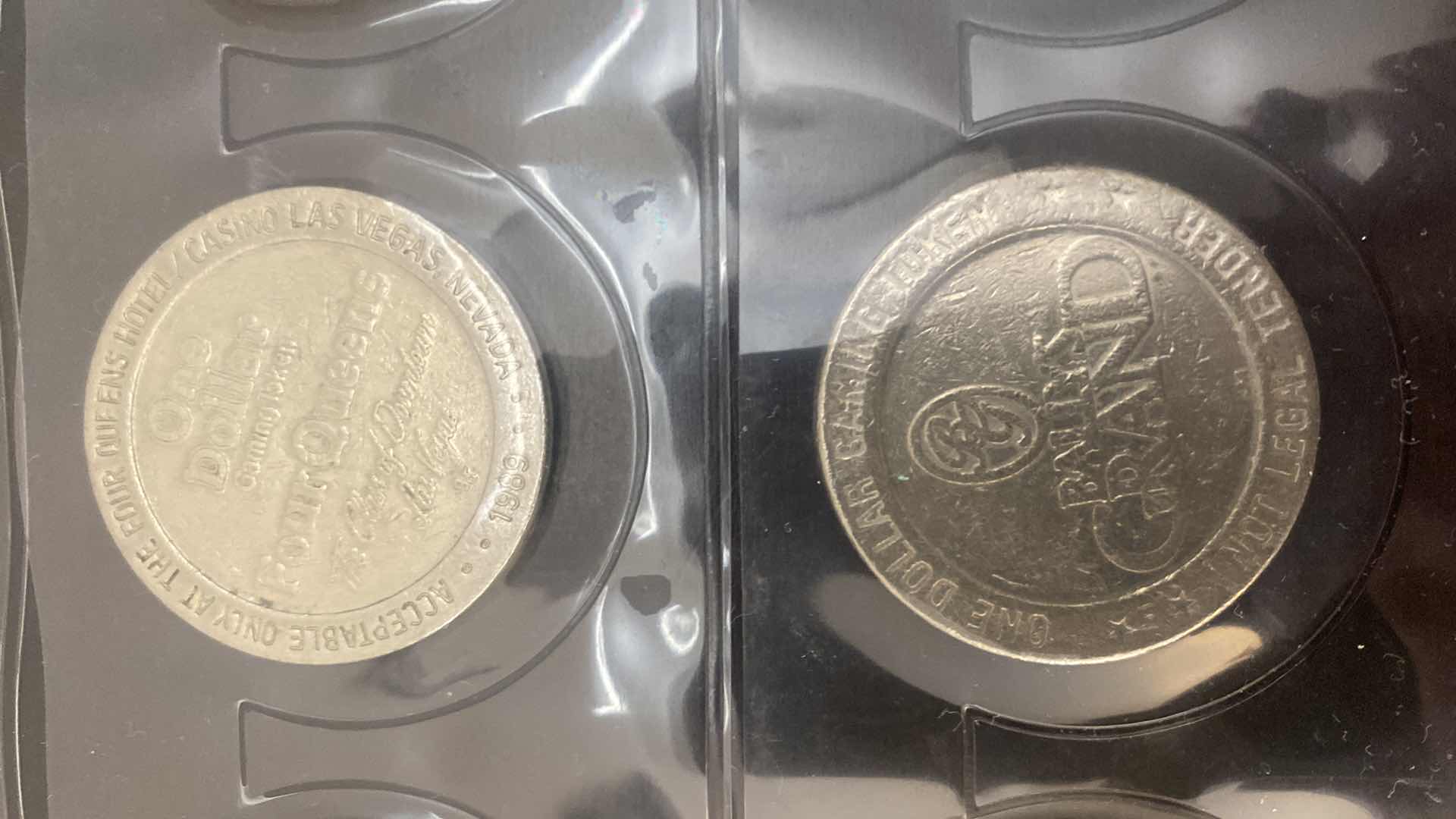 Photo 1 of CASINO TOKENS & GAMING CHIPS (12)