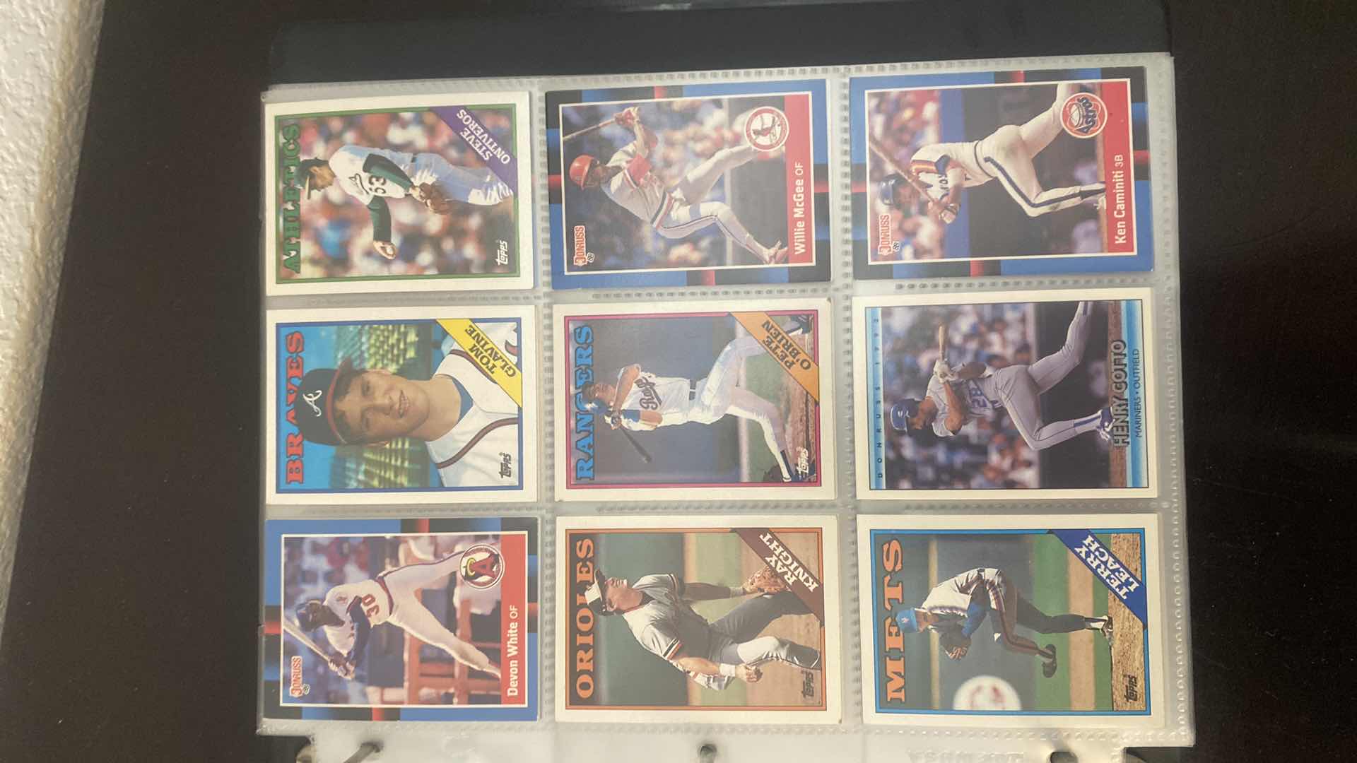 Photo 1 of BASEBALL CARD COLLECTION