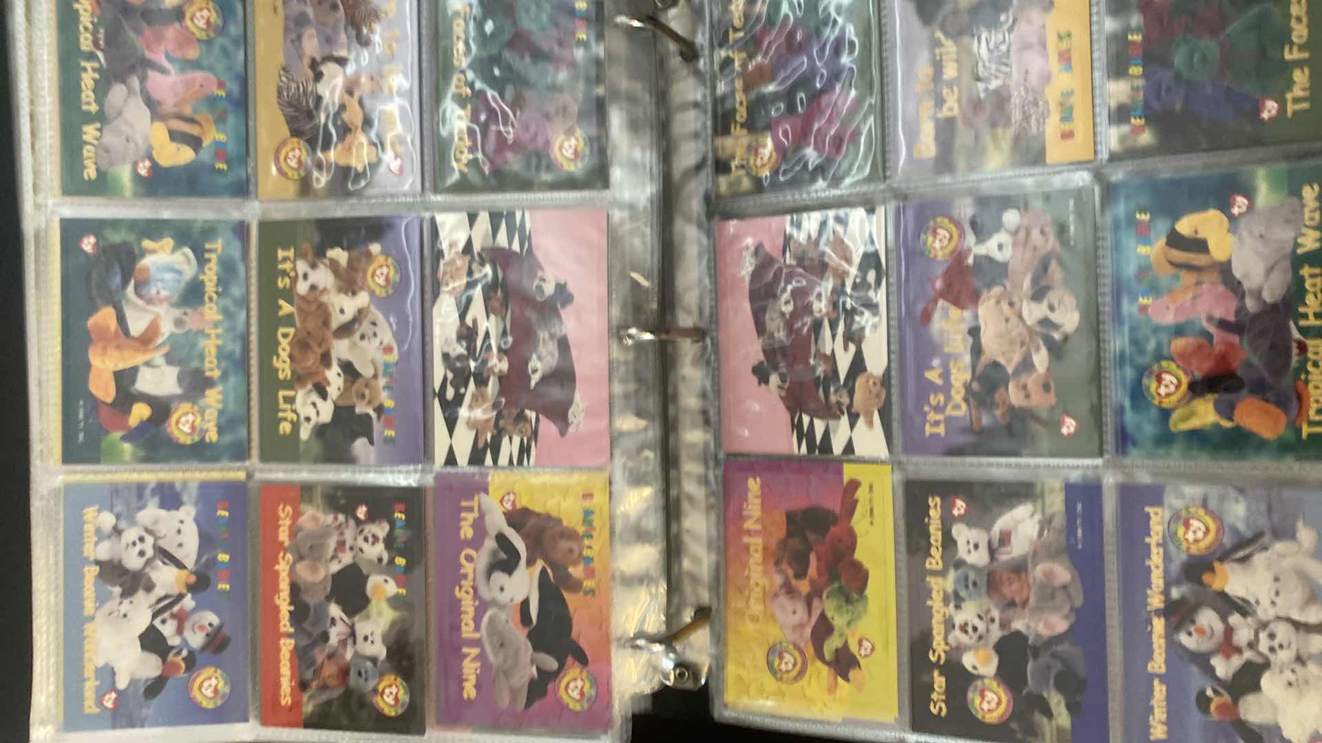 Photo 1 of BEANIE BABIES COLLECTOR CARDS IN BINDER