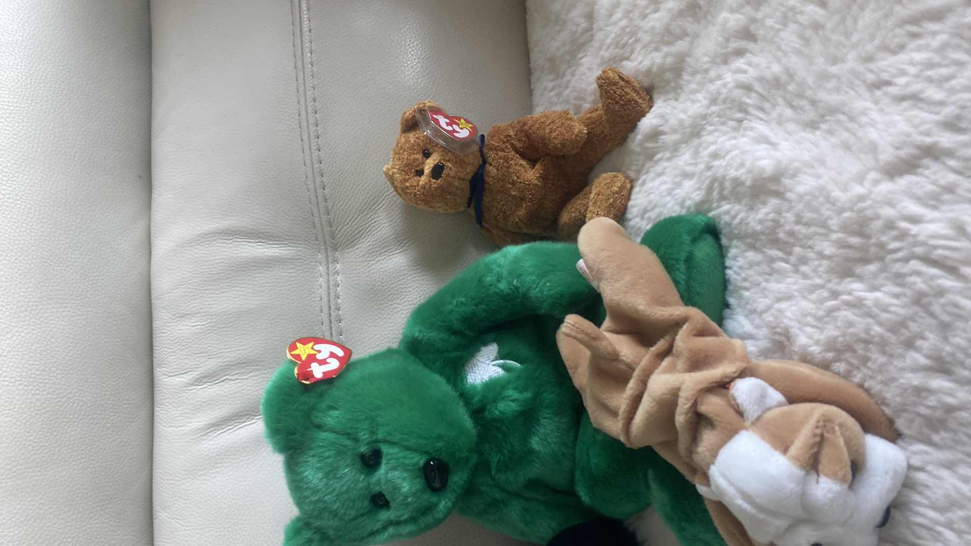 View 3 of 1 BEANIE BUDDY AND 3 BEANIE BABIES
