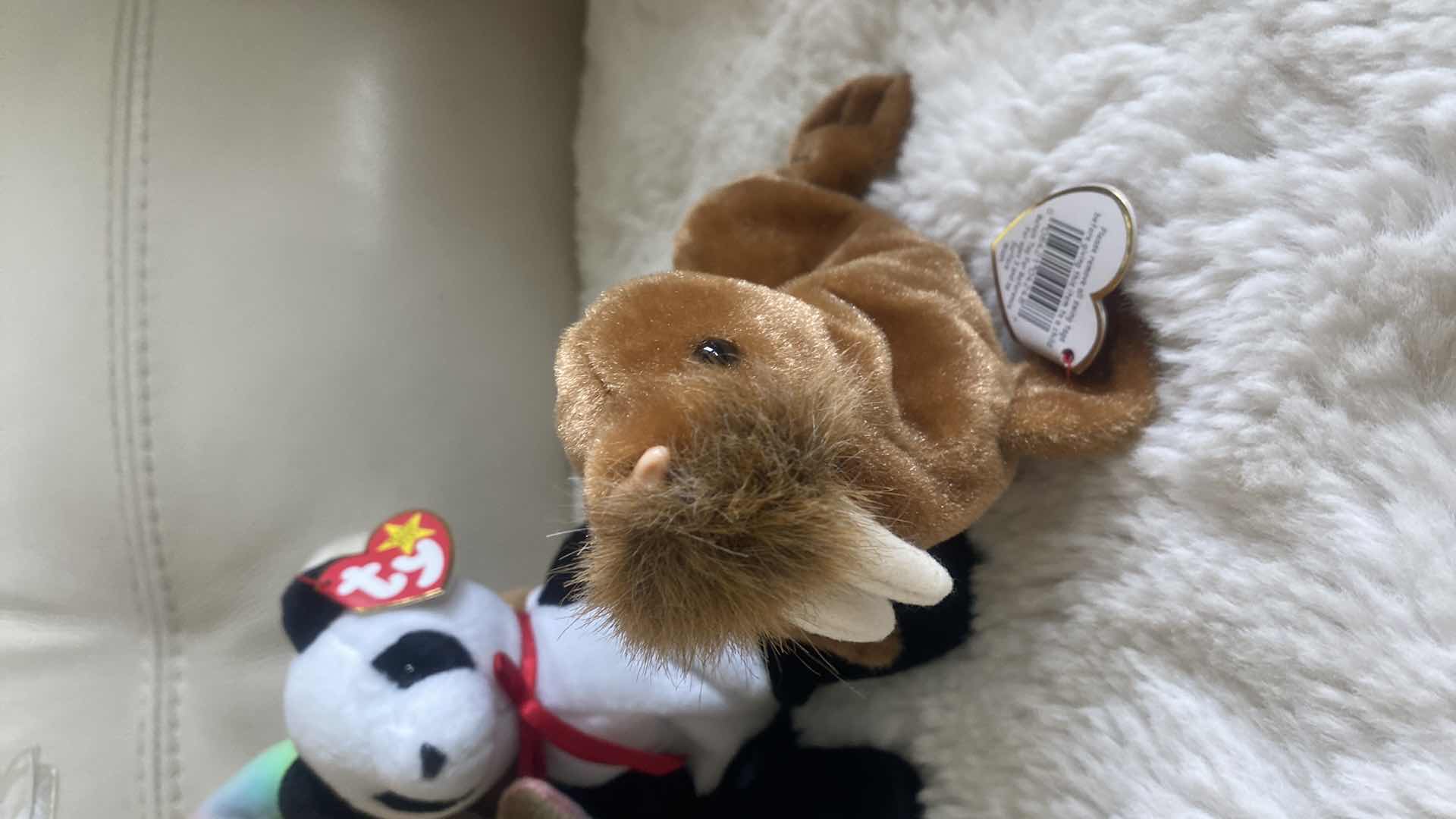 View 3 of 1 BEANIE BUDDY AND 3 BEANIE BABIES