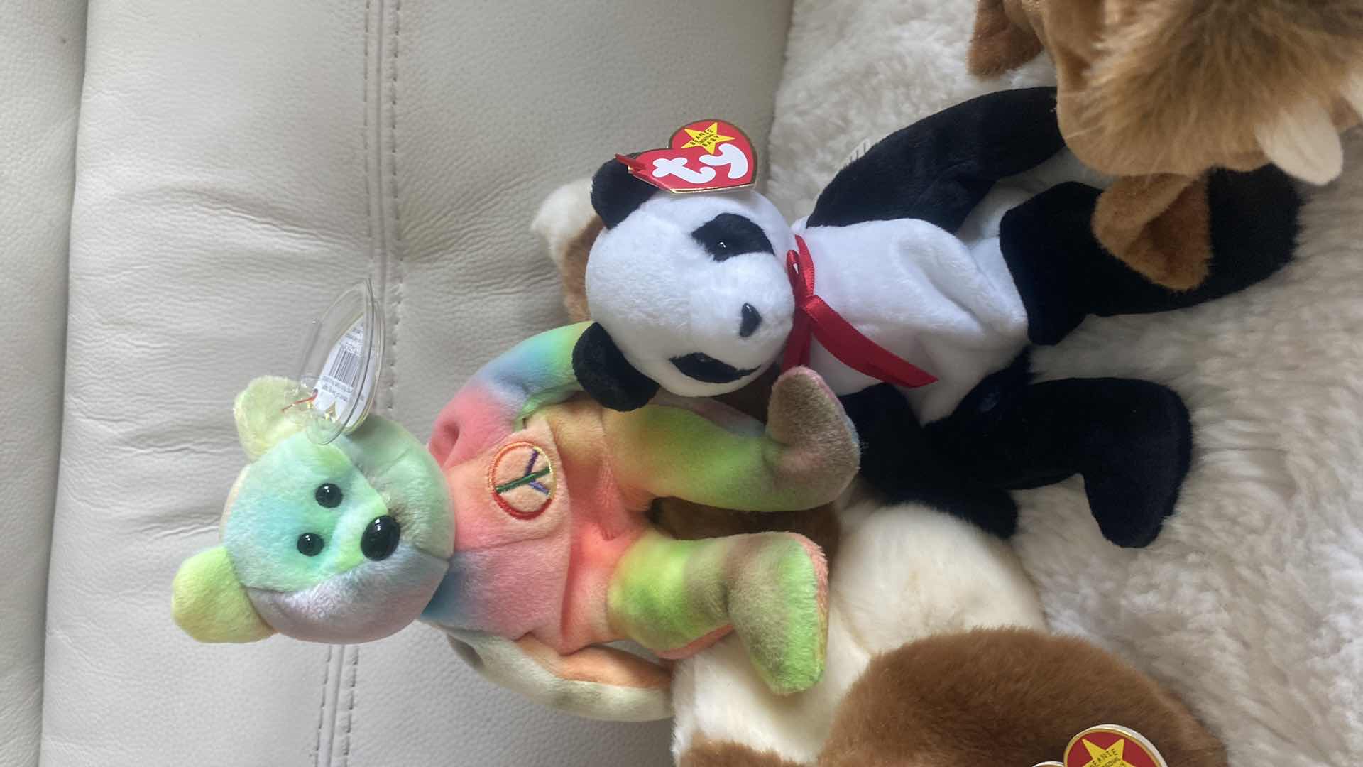 View 2 of 1 BEANIE BUDDY AND 3 BEANIE BABIES