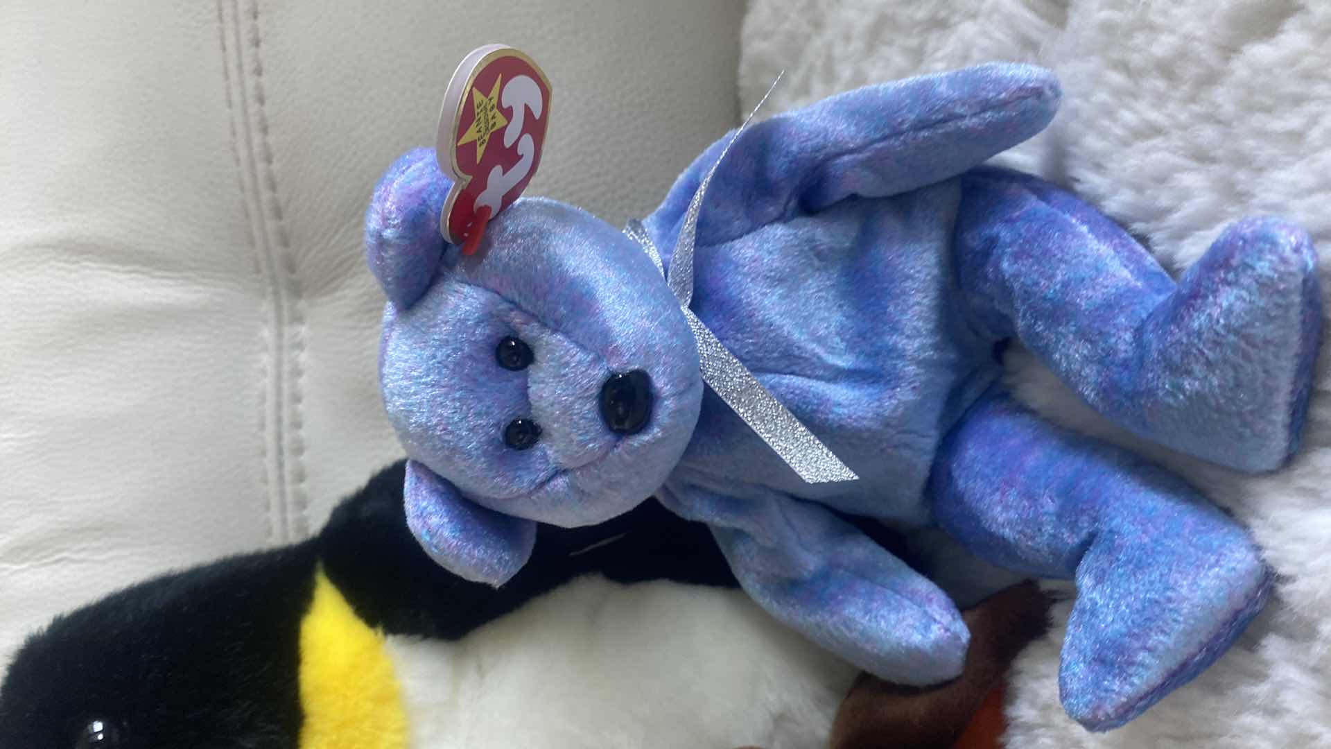 View 3 of 1 BEANIE BUDDY AND 3 BEANIE BABIES