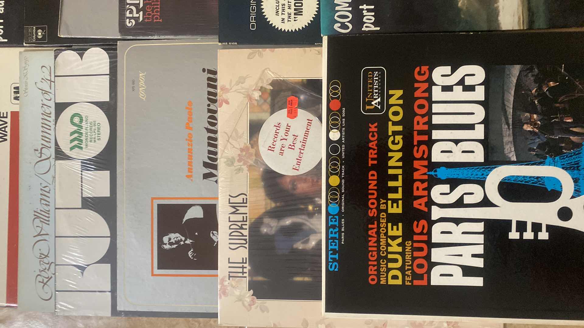 Photo 1 of VINYL RECORD ALBUMS (20)