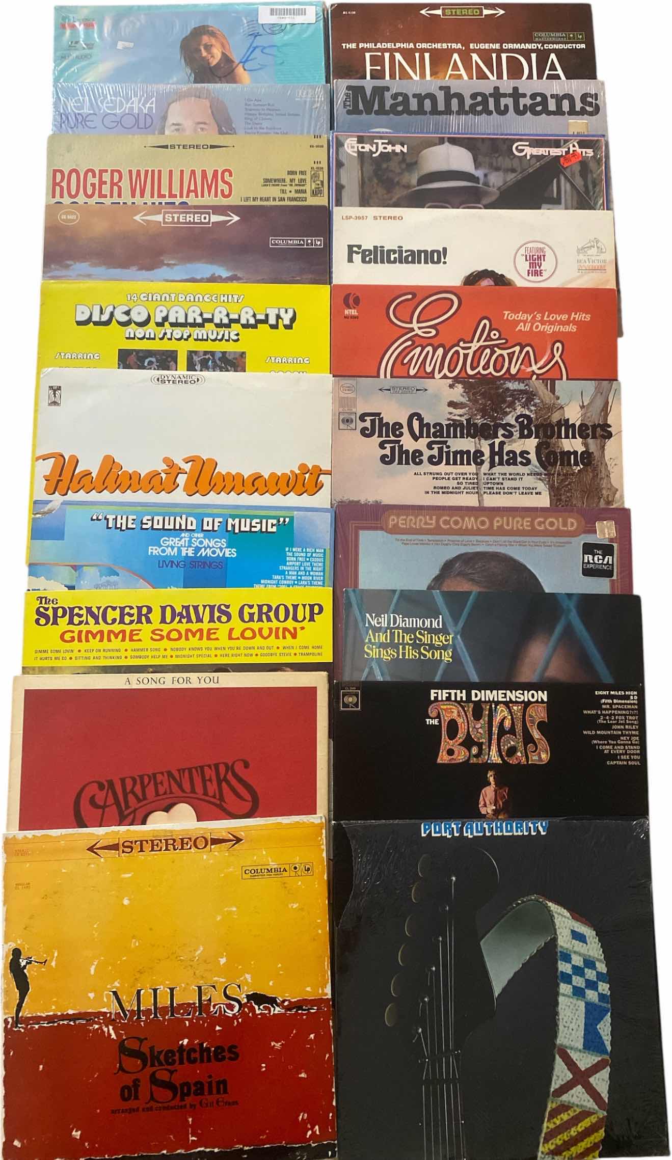 Photo 1 of VINYL RECORD ALBUMS (20)