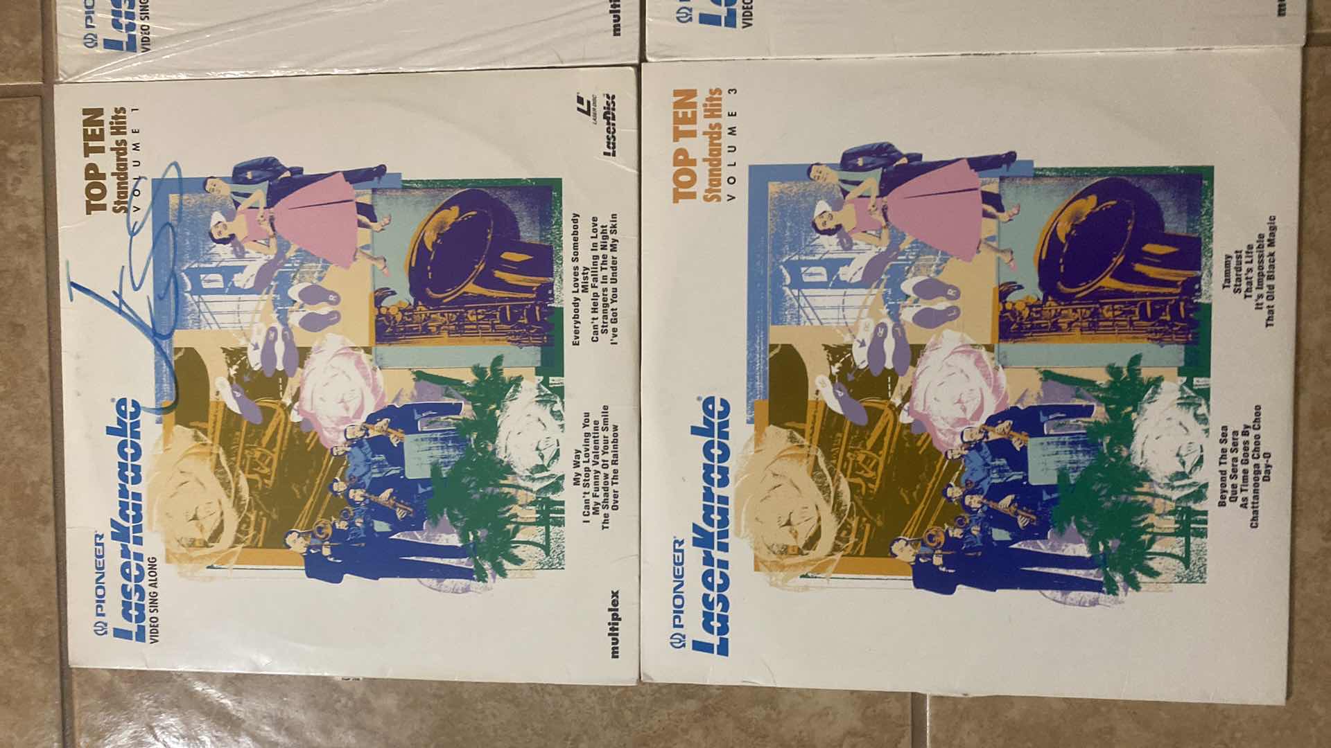Photo 1 of PIONEER LASER KARAOKE DISCS (4)