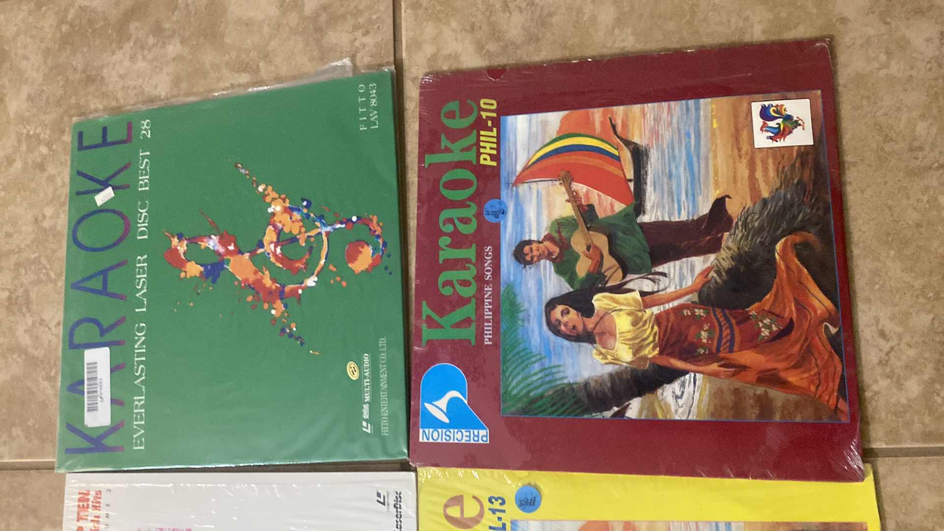 Photo 1 of LASER KARAOKE DISCS (4)
