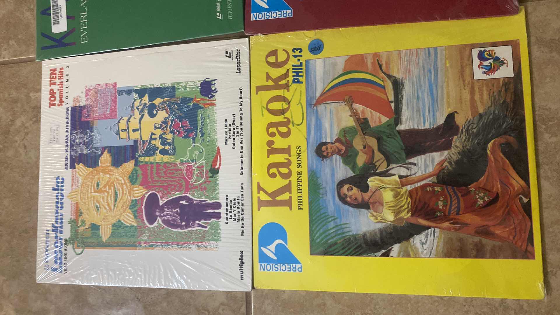 Photo 1 of LASER KARAOKE DISCS (4)