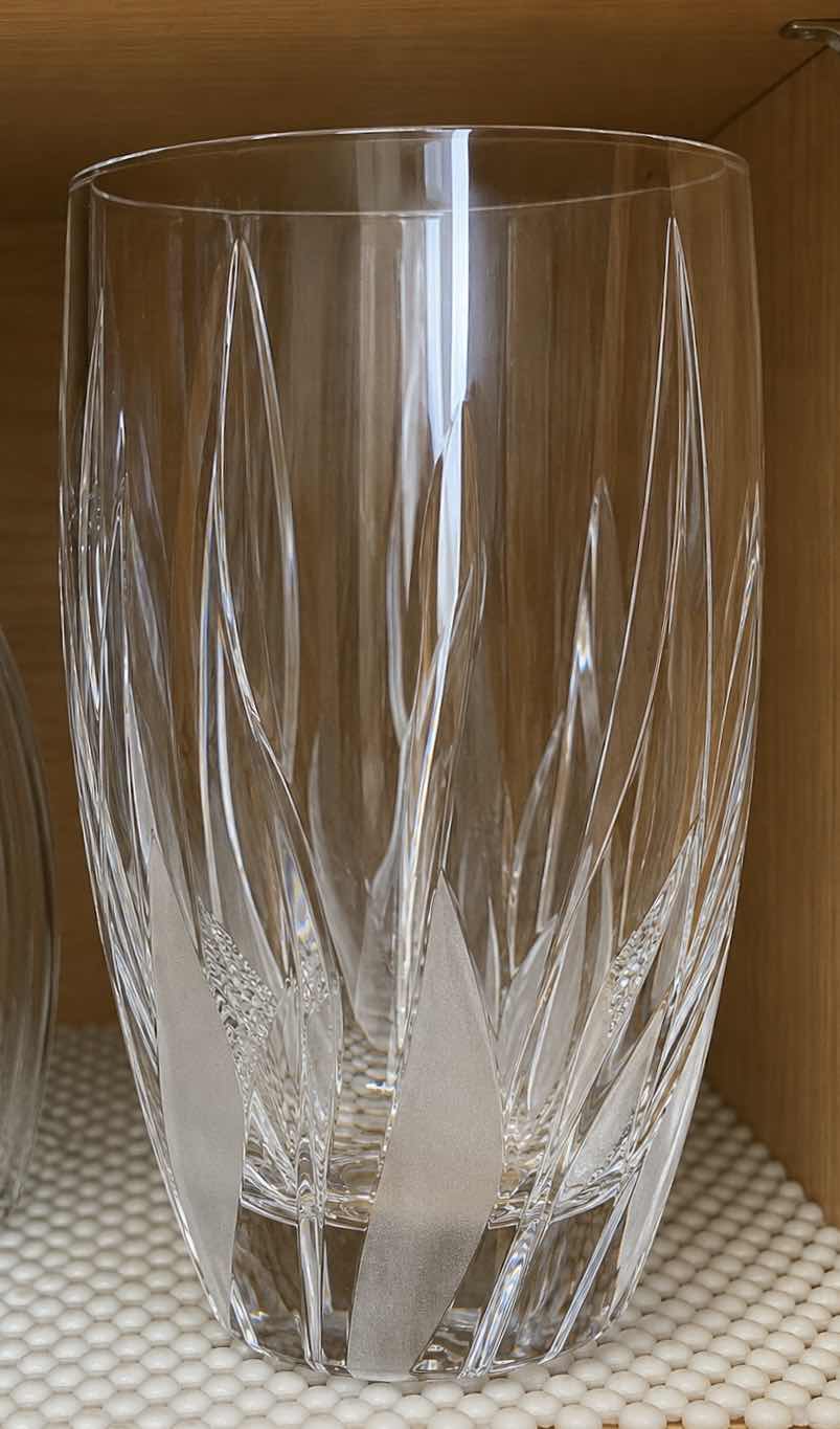 Photo 1 of 9 MIKASA FLAME D’AMORE BLOWN GLASS HIGHBALL GLASS $49.99 EA $440