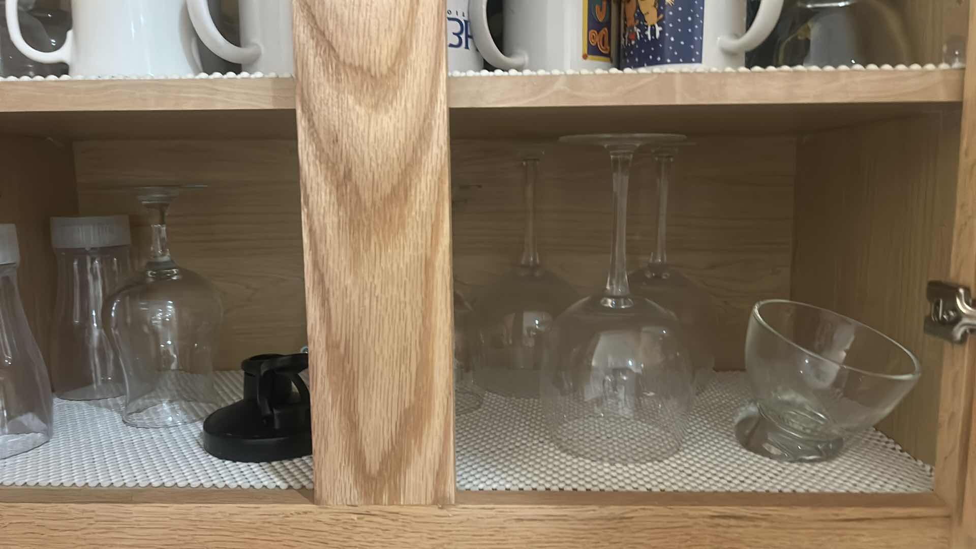 Photo 1 of CONTENTS OF KITCHEN CABINET