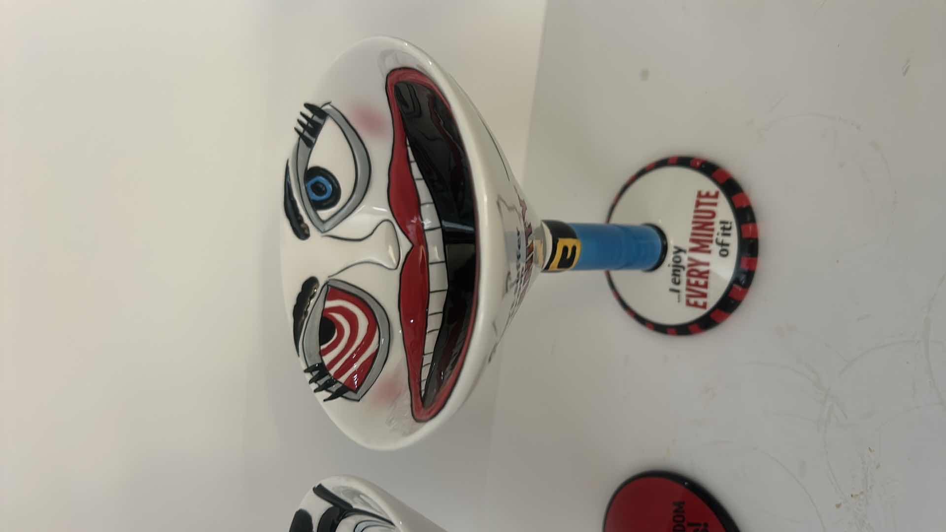 Photo 1 of COLLECTIBLE NOVELTY SET FROM THE POPULAR "TIPSY-TINI" LINE PRODUCED BY GRASSLANDS ROAD $45