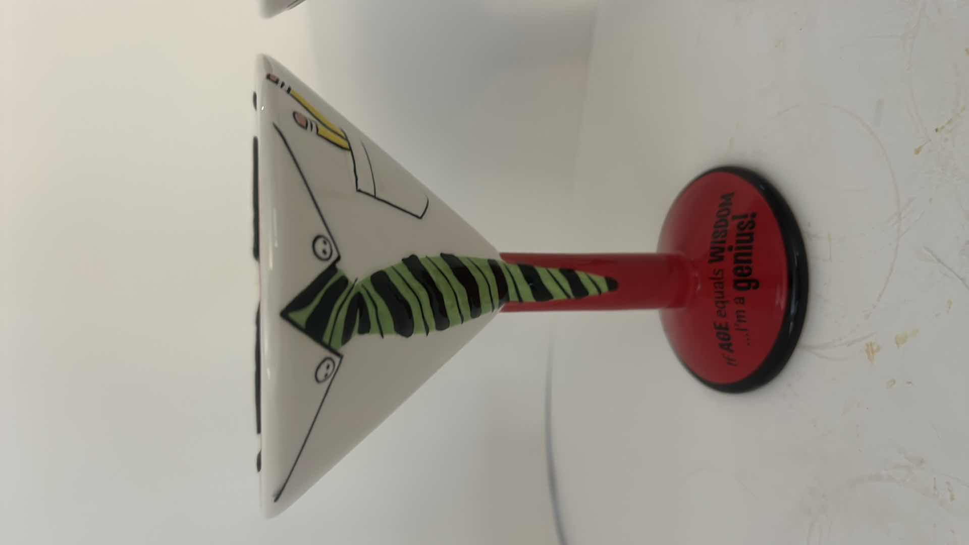 Photo 1 of COLLECTIBLE NOVELTY SET FROM THE POPULAR "TIPSY-TINI" LINE PRODUCED BY GRASSLANDS ROAD $45