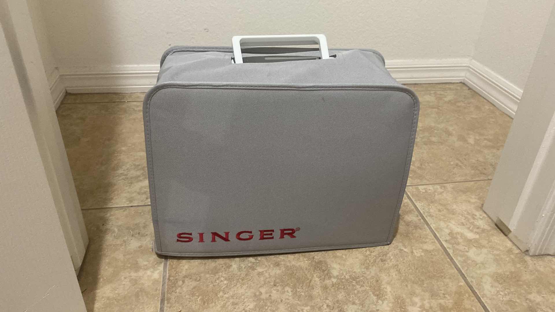 View 5 of SINGER SEWING MACHINE MODEL 1507 WITH COVER