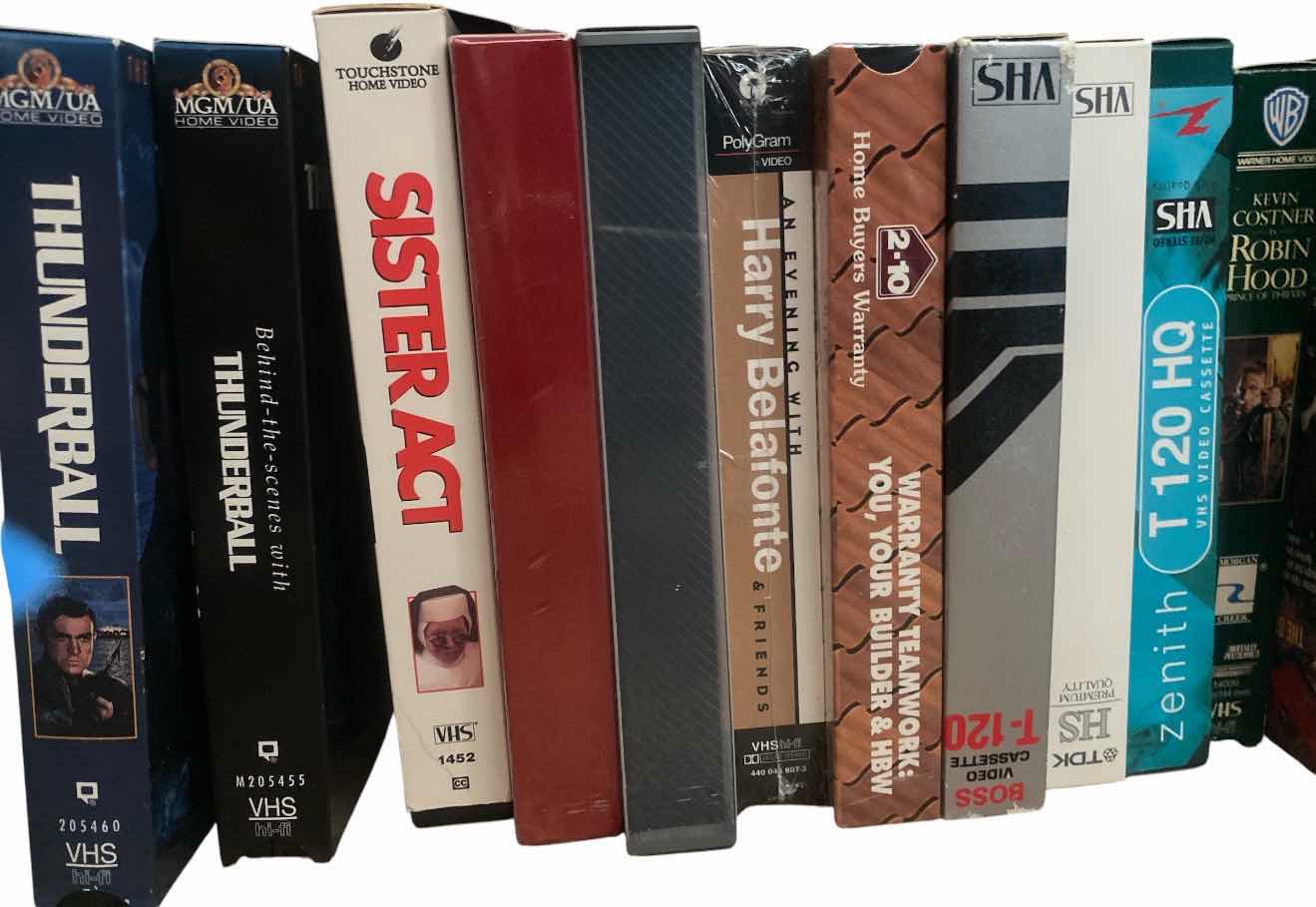 Photo 1 of VHS MOVIES SEE PICTURES