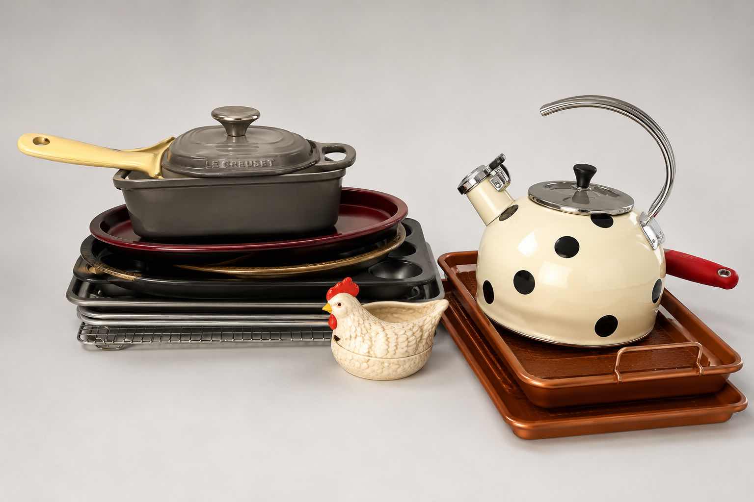 Photo 1 of ASSORTED KITCHEN BAKEWARE & COOKWARE LOT